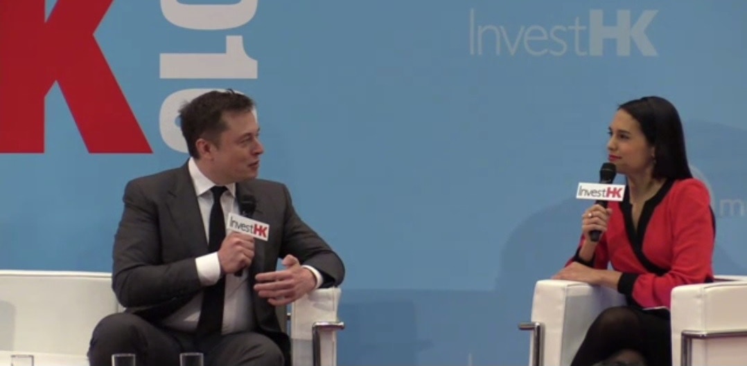 香港創業節】電動車勢成主流Elon Musk分享創科心得