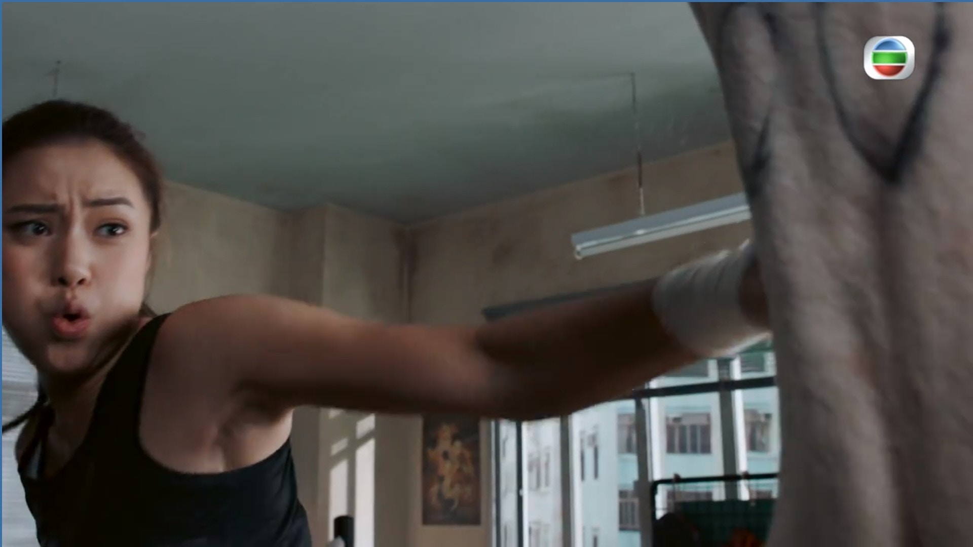 Tiffany話自己作為演員只係跟住劇本去演。 Tiffany話自己作為演員只係跟住劇本去演。