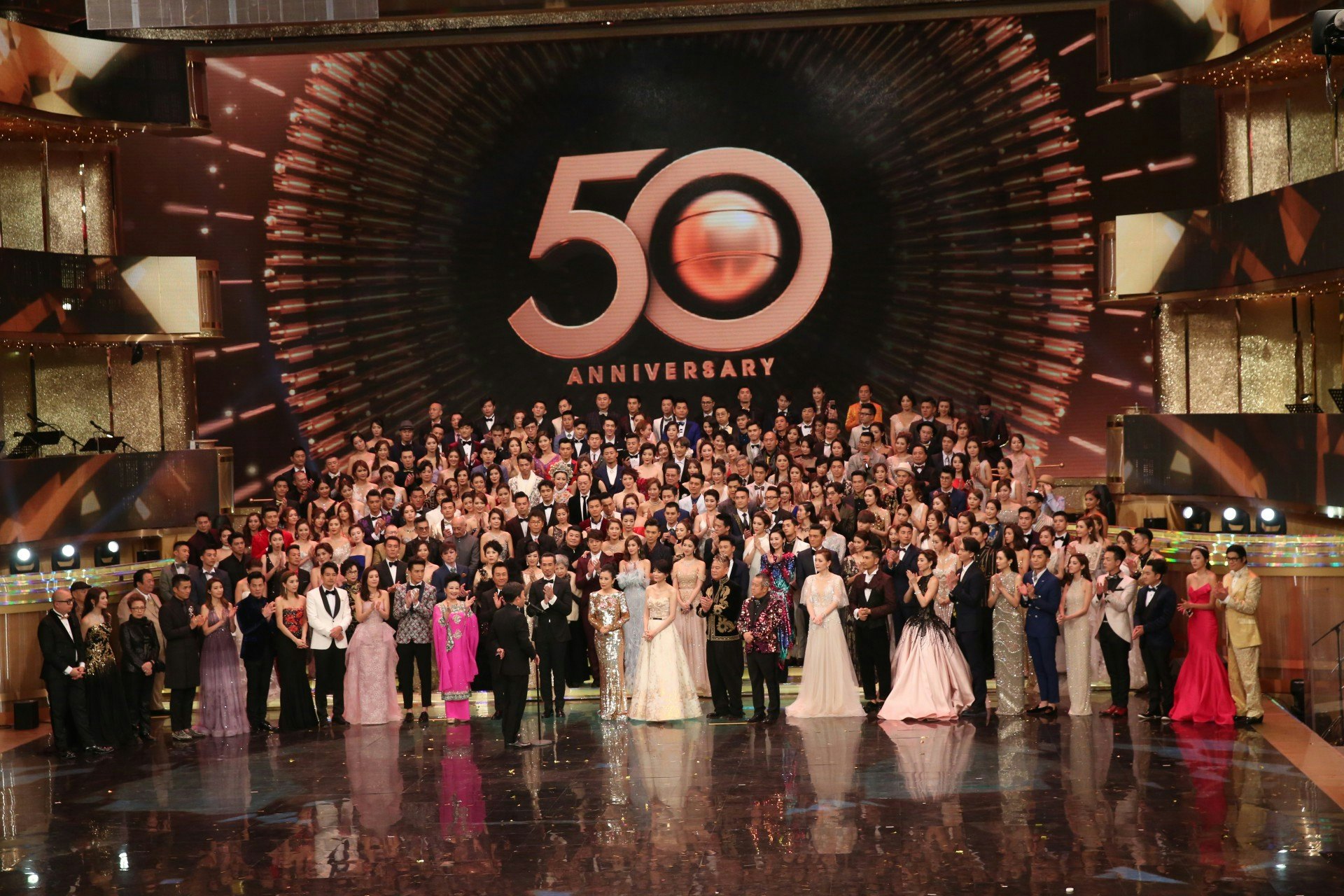 上年係TVB 50周年。(資料圖片) 上年係TVB 50周年。(資料圖片)