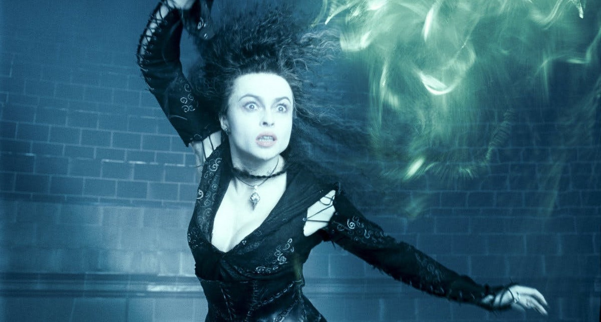 Bellatrix Lestrange在《哈利波特》電影系列中，自稱是佛地魔最忠誠的信徒；當中最為人熟悉是她殺死了天狼星。（網上圖片）