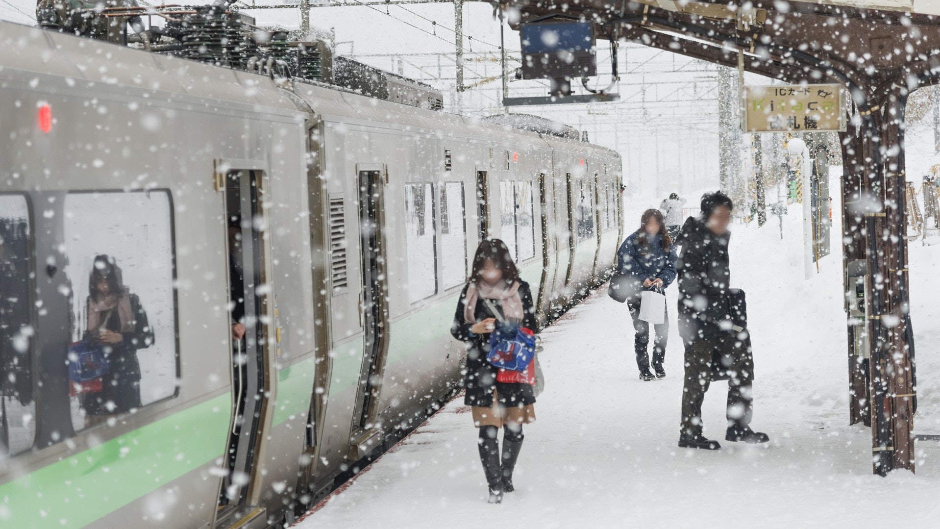 北海道札幌降雪與128年前最遲初雪紀錄平手 北海道札幌降雪與128年前最遲初雪紀錄平手