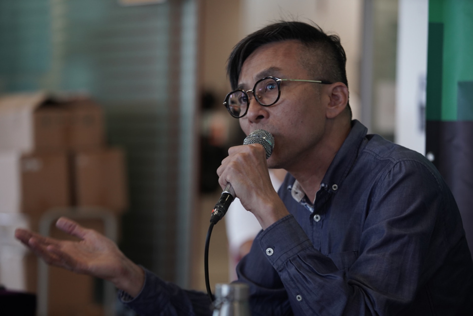 伍廸希提出將安老院舍搬遷至近郊地區。﹝資料圖片﹞ 伍廸希提出將安老院舍搬遷至近郊地區。﹝資料圖片﹞
