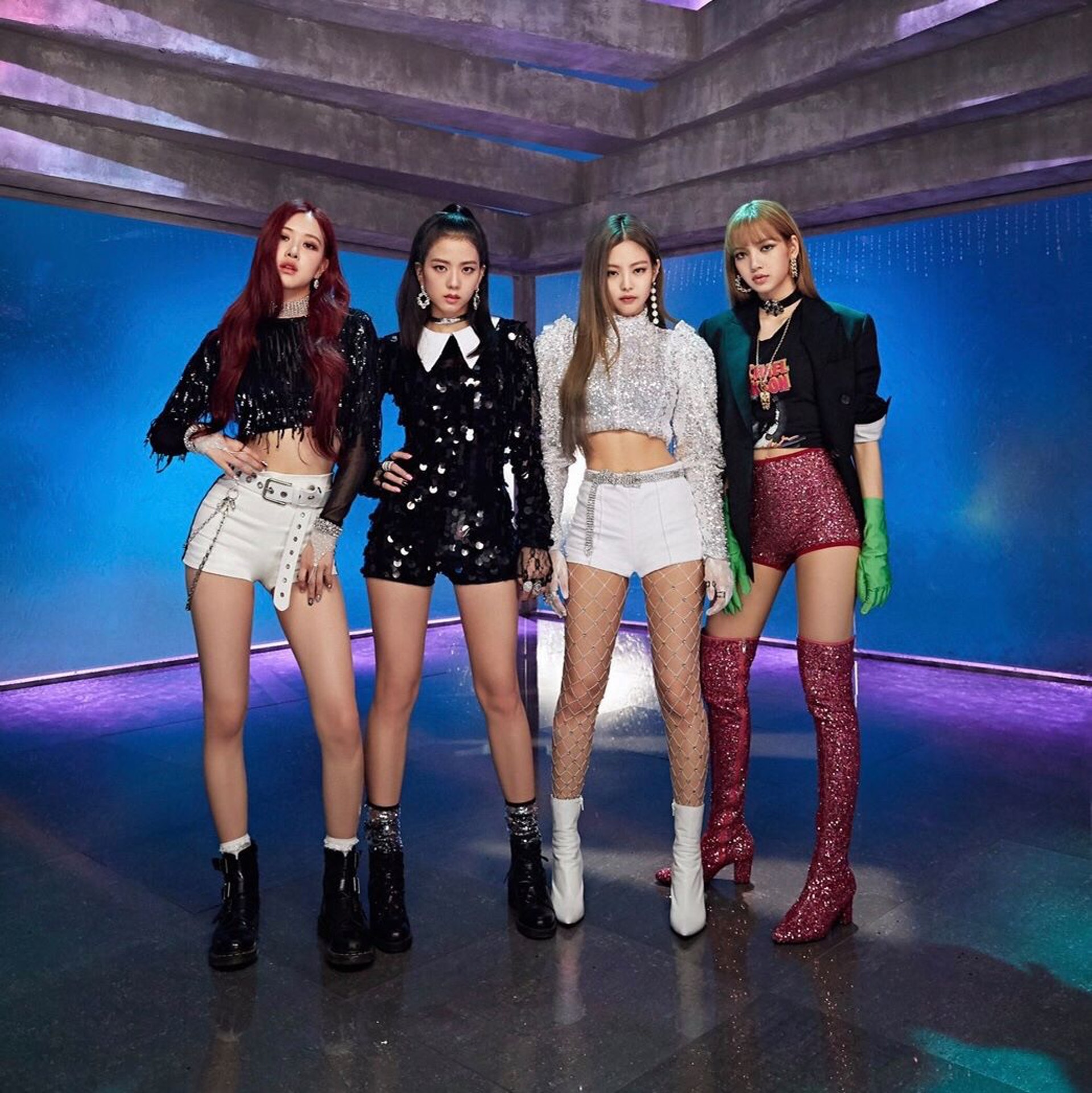BLACKPINK早前首度在韓國舉行演唱會。(網上圖片) BLACKPINK早前首度在韓國舉行演唱會。(網上圖片)