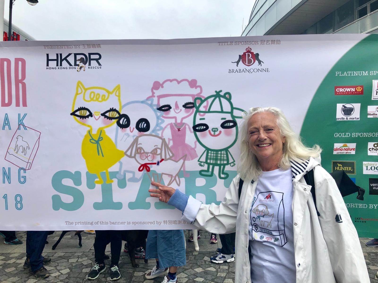 Sally Andersen指,很多人認為曾被遺棄或流浪的狗狗屬二等公民,其實牠們都是如此珍貴!(鄧偉傑攝) Sally Andersen指,很多人認為曾被遺棄或流浪的狗狗屬二等公民,其實牠們都是如此珍貴!(鄧偉傑攝)