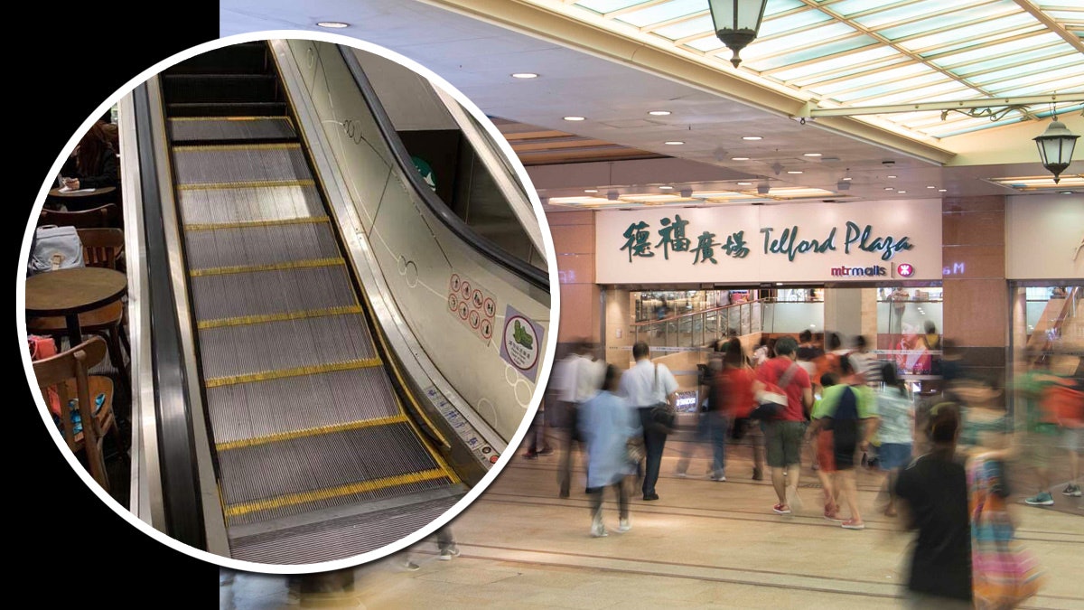 德福廣場「炒梯」 梯級瞓低變「瀡滑梯」 港鐵:無人受傷 德福廣場「炒梯」 梯級瞓低變「瀡滑梯」 港鐵:無人受傷