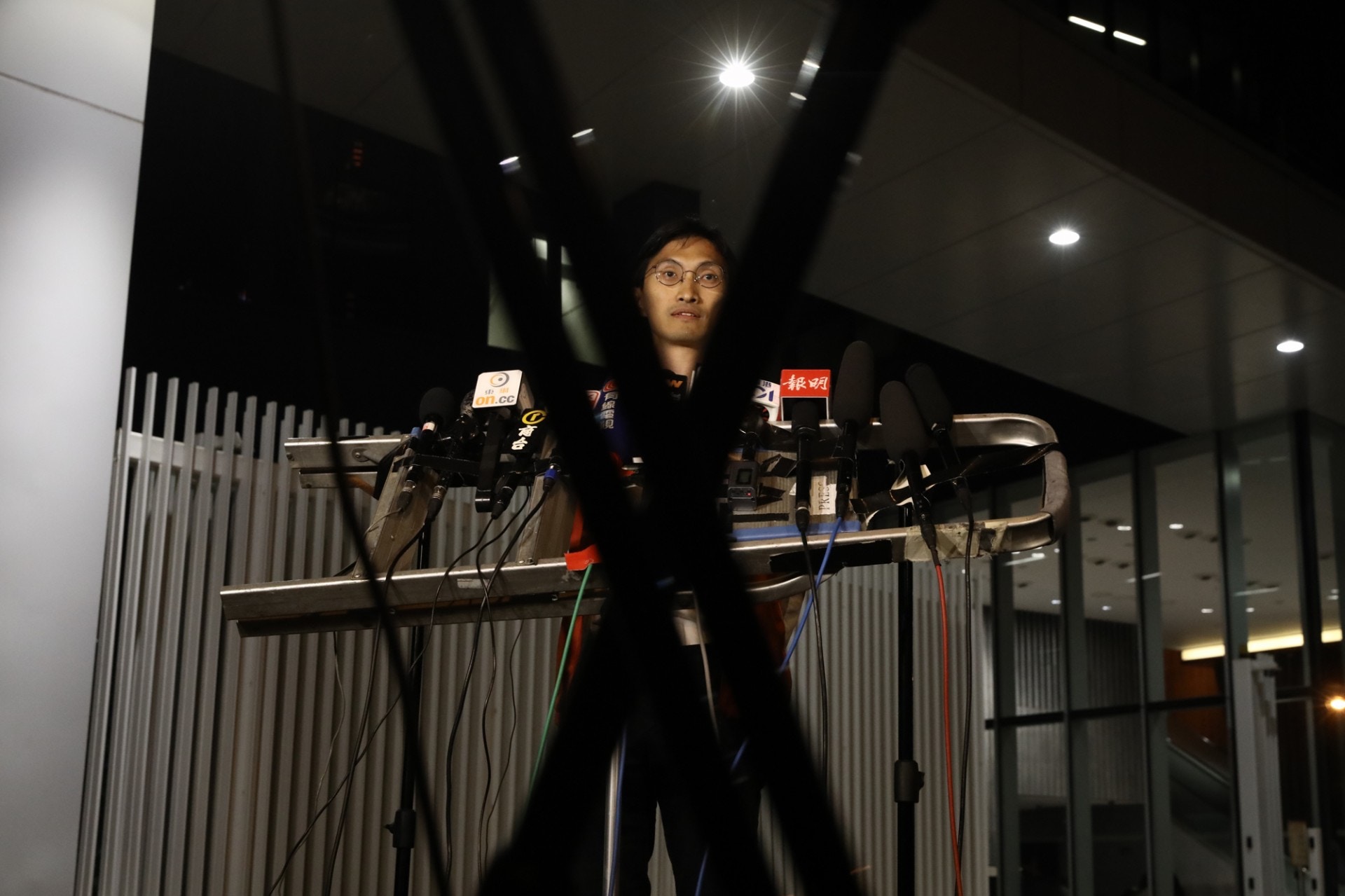 朱凱廸日前被選舉主任裁定，其鄉郊代表選舉參選人資格提名無效。（資料圖片／盧翊銘攝）