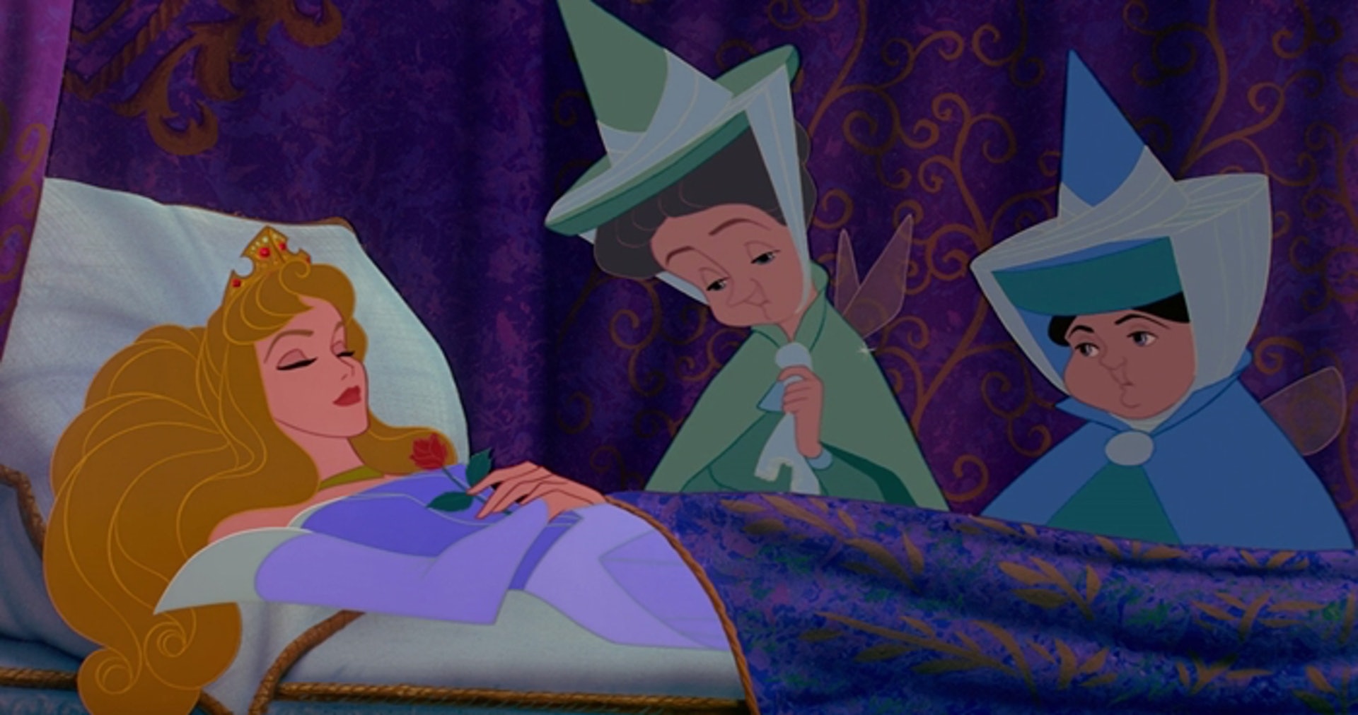 初版《睡美人》的故事中，甦醒的睡美人驚變單親媽媽。