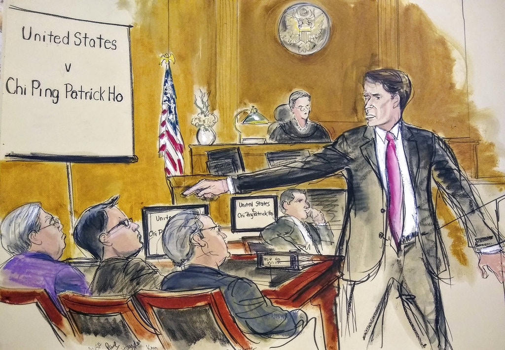 何志平違反《海外反腐敗法》和洗黑錢，八項控罪中，七項罪成。（美聯社）