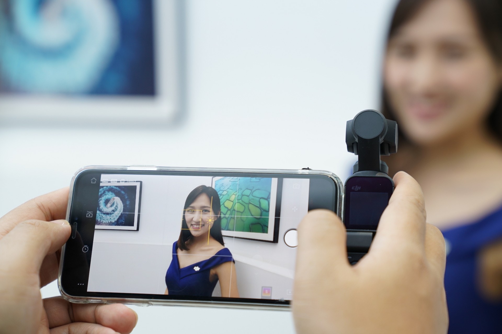 DJI Osmo Pocket抵港上手玩！輕巧易用、追焦穩定拍片神器(有片)