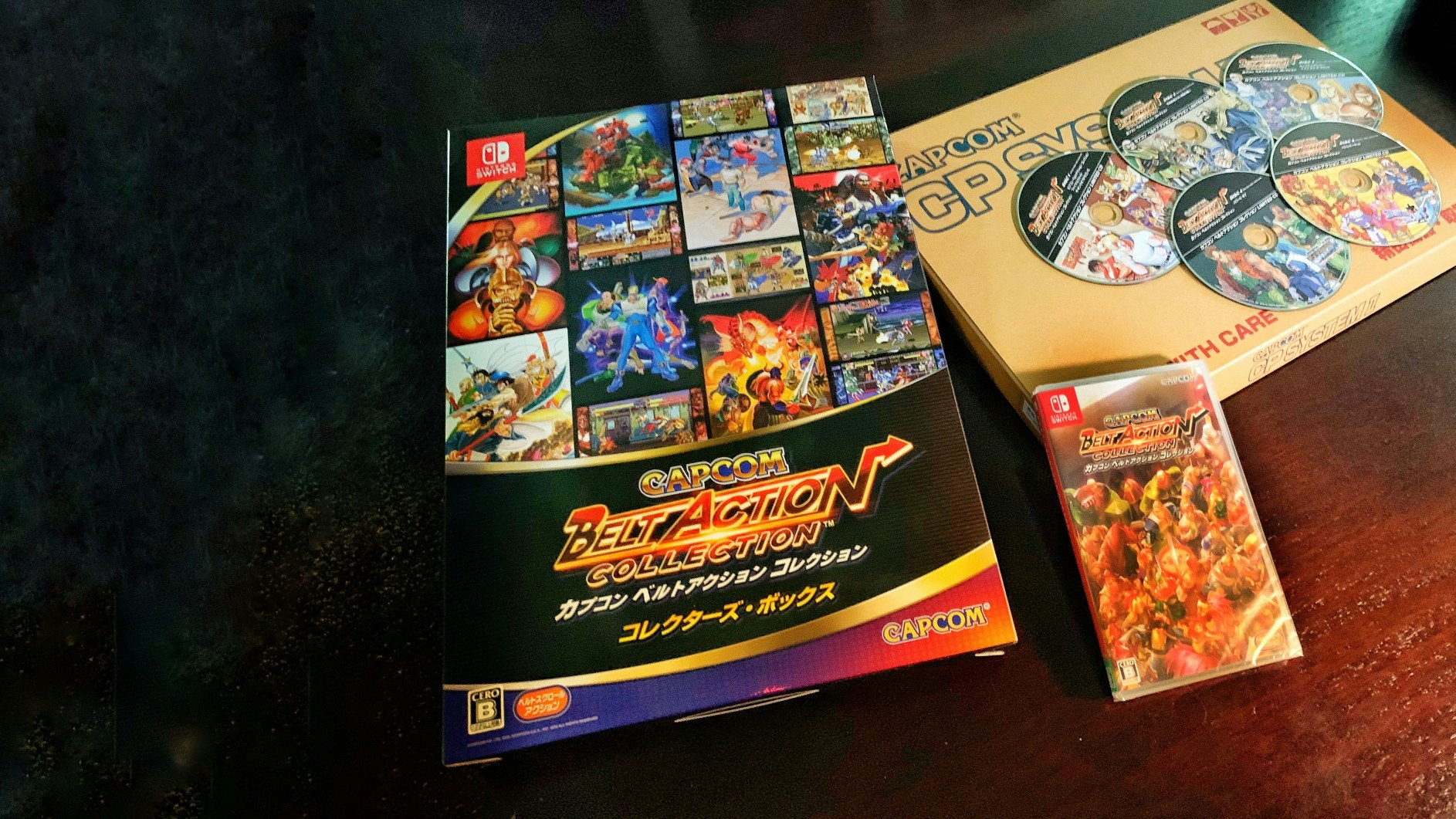Capcom Belt Action Collection 珍藏版開箱!橫向動作7合1 Capcom Belt Action Collection 珍藏版開箱!橫向動作7合1