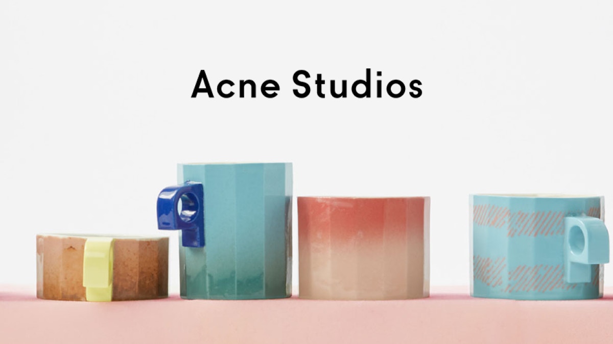 Acne Studios推出限量版家品　竟用圍巾貫徹設計美學？
