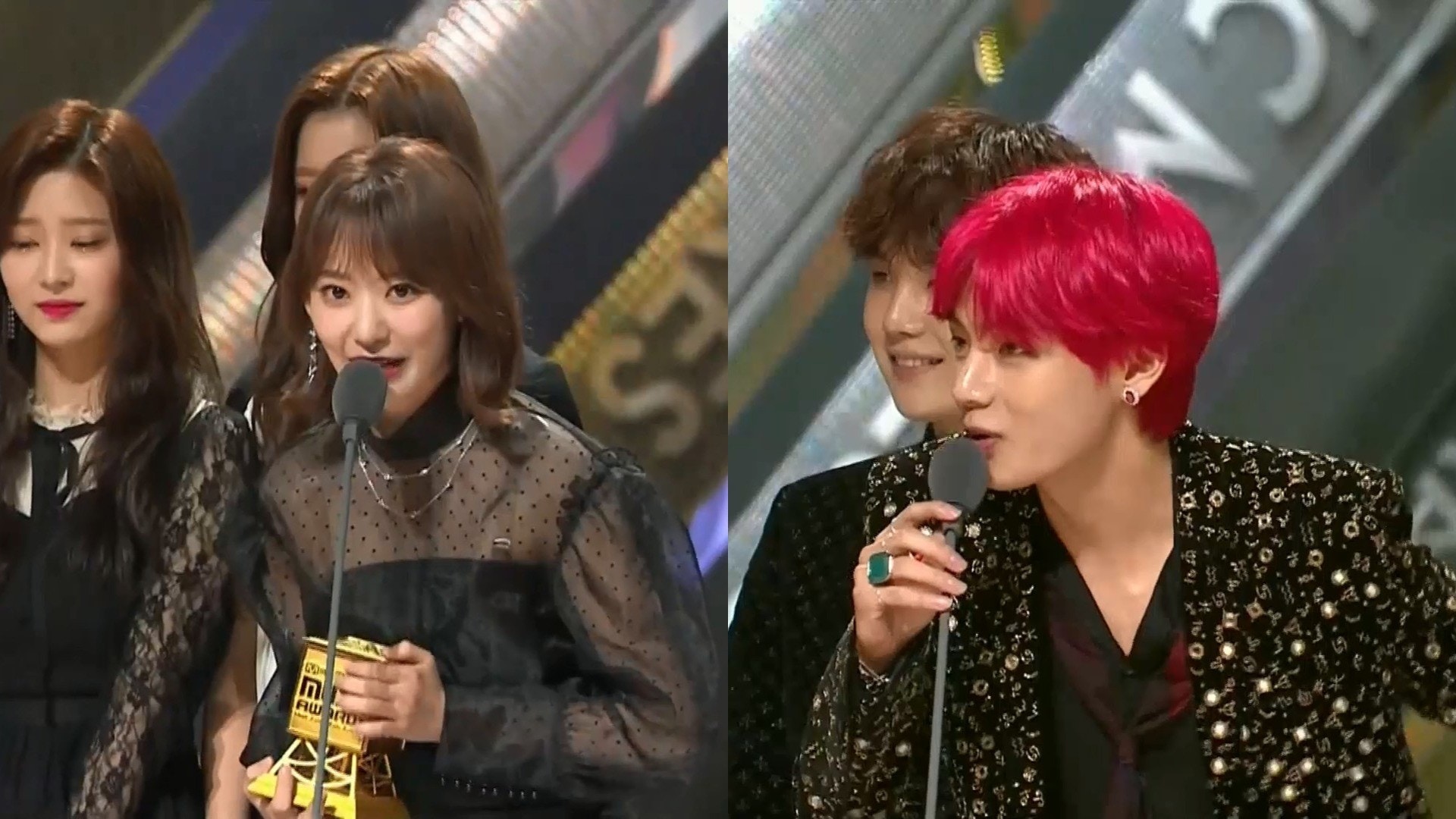 【MAMA 2018】BTS防彈少年團獲獎引歡呼　IZ*ONE宮脇咲良日文致謝