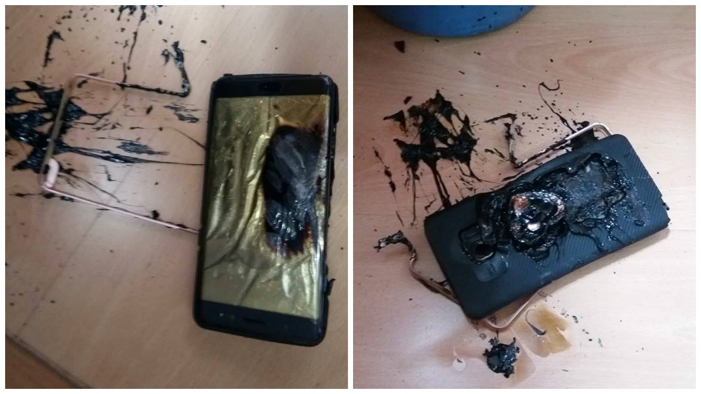 【Note 7爆炸】網傳香港第一爆 用非問題電池 三星正了解