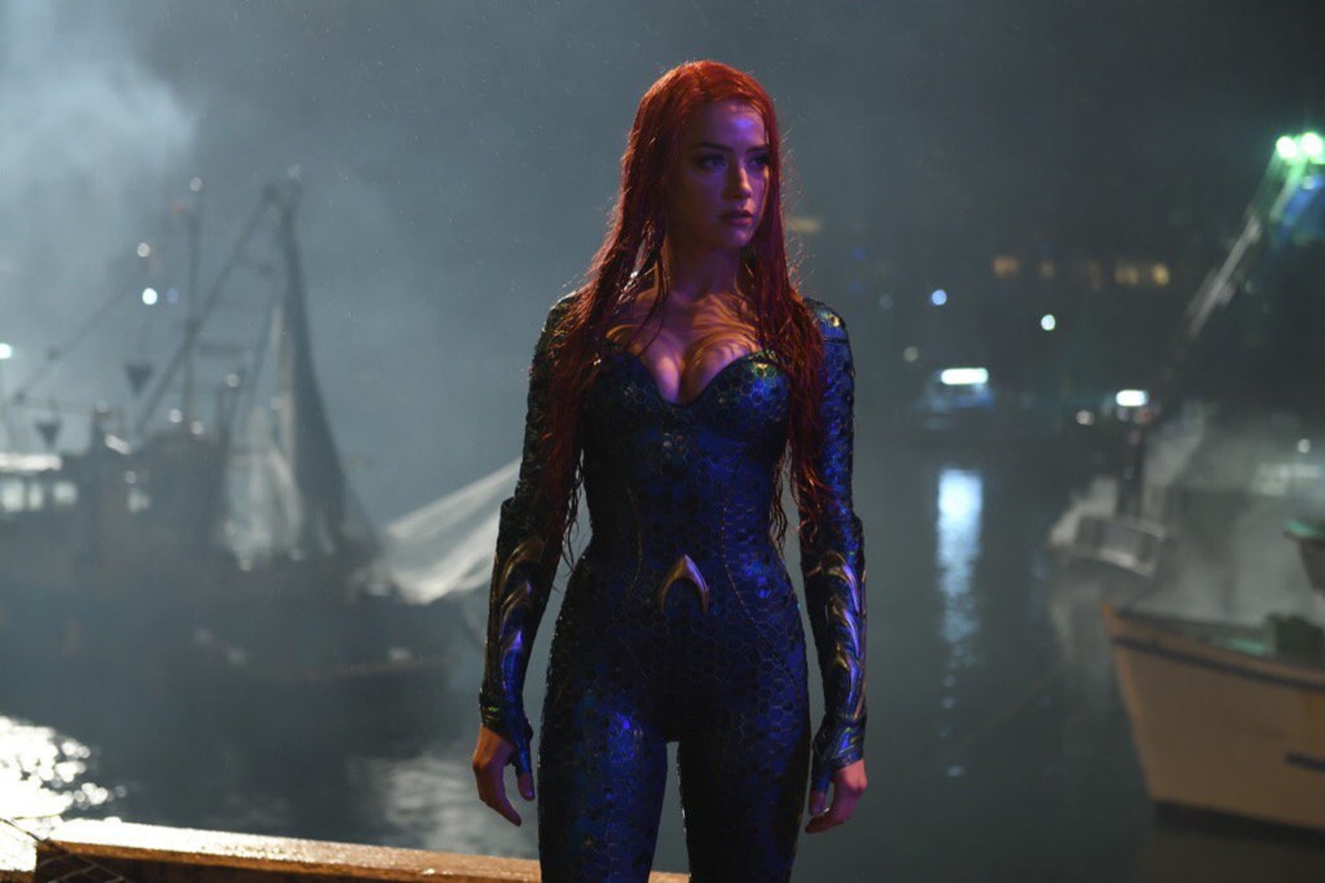 安芭赫德(Amber Heard)在《水行俠》(Aquaman)中飾演Mera大受好評。(劇照) 安芭赫德(Amber Heard)在《水行俠》(Aquaman)中飾演Mera大受好評。(劇照)