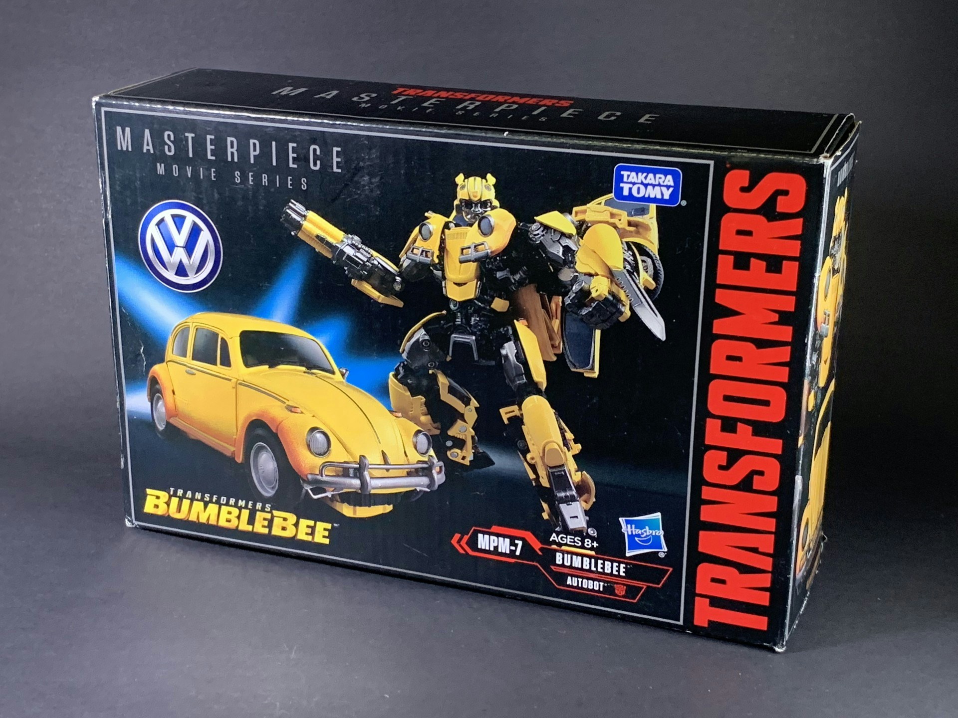 開箱試玩MPM-7 變形金剛大黃蜂Bumblebee電影福士甲虫車