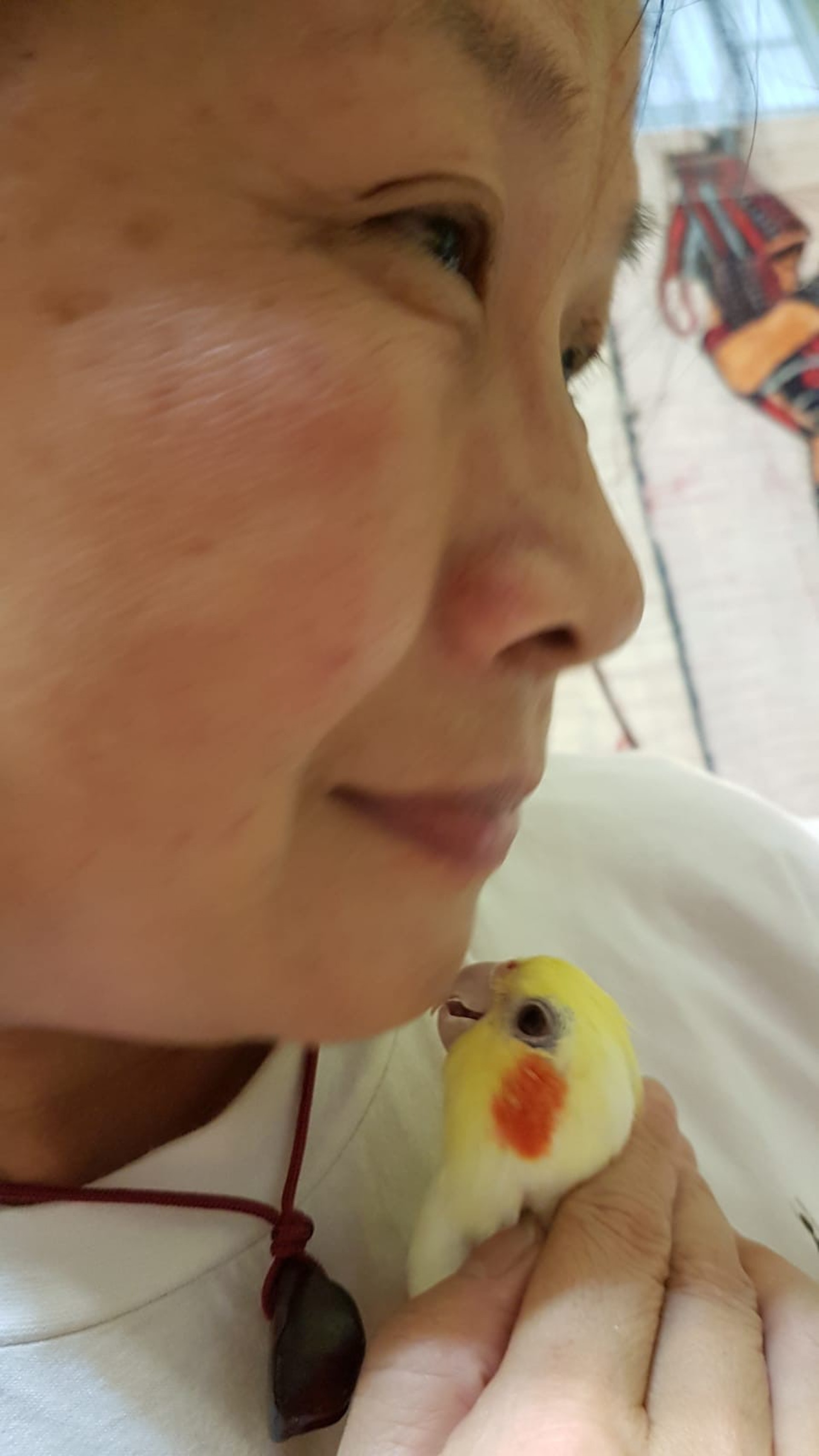 廖順蓮與雪兒。(廖順蓮提供) 廖順蓮與雪兒。(廖順蓮提供)