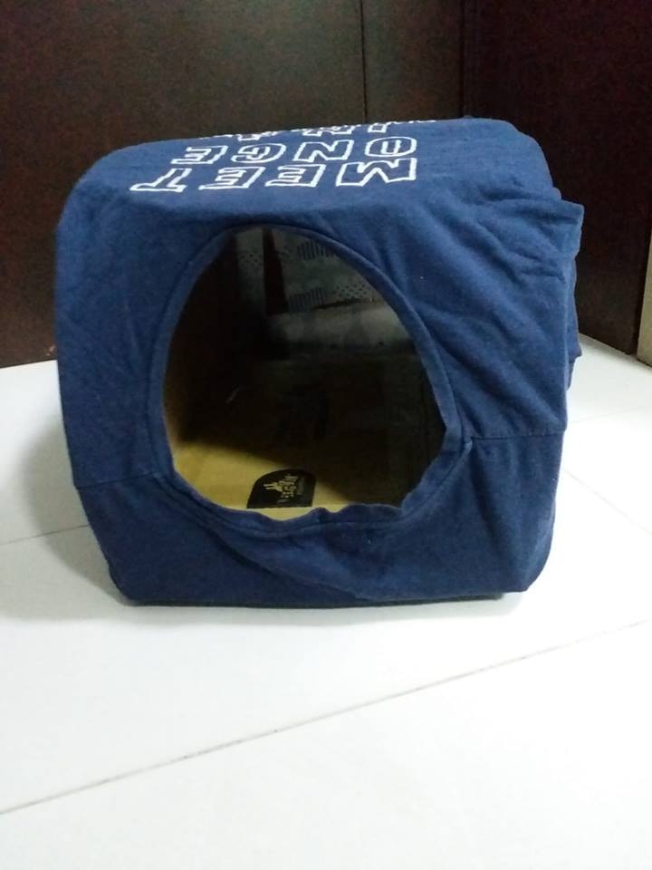 部分網友跟隨版主製作避寒箱,更弄得非常精美。(「西環貓奴」FB圖片) 部分網友跟隨版主製作避寒箱,更弄得非常精美。(「西環貓奴」FB圖片)