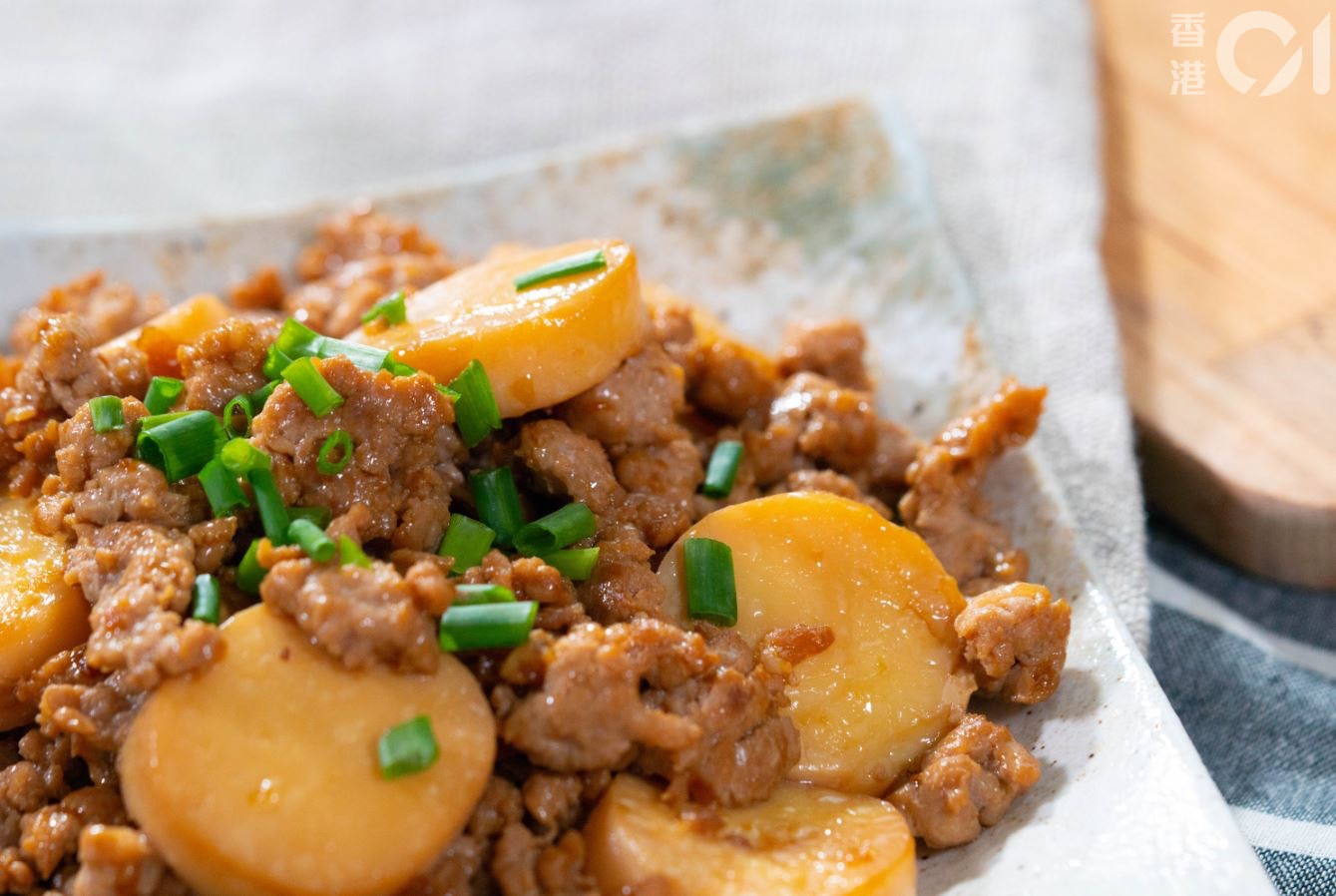 肉碎扒玉子豆腐食譜 15分鐘極速拌飯料理 玉子豆腐不是豆腐 香港01 教煮