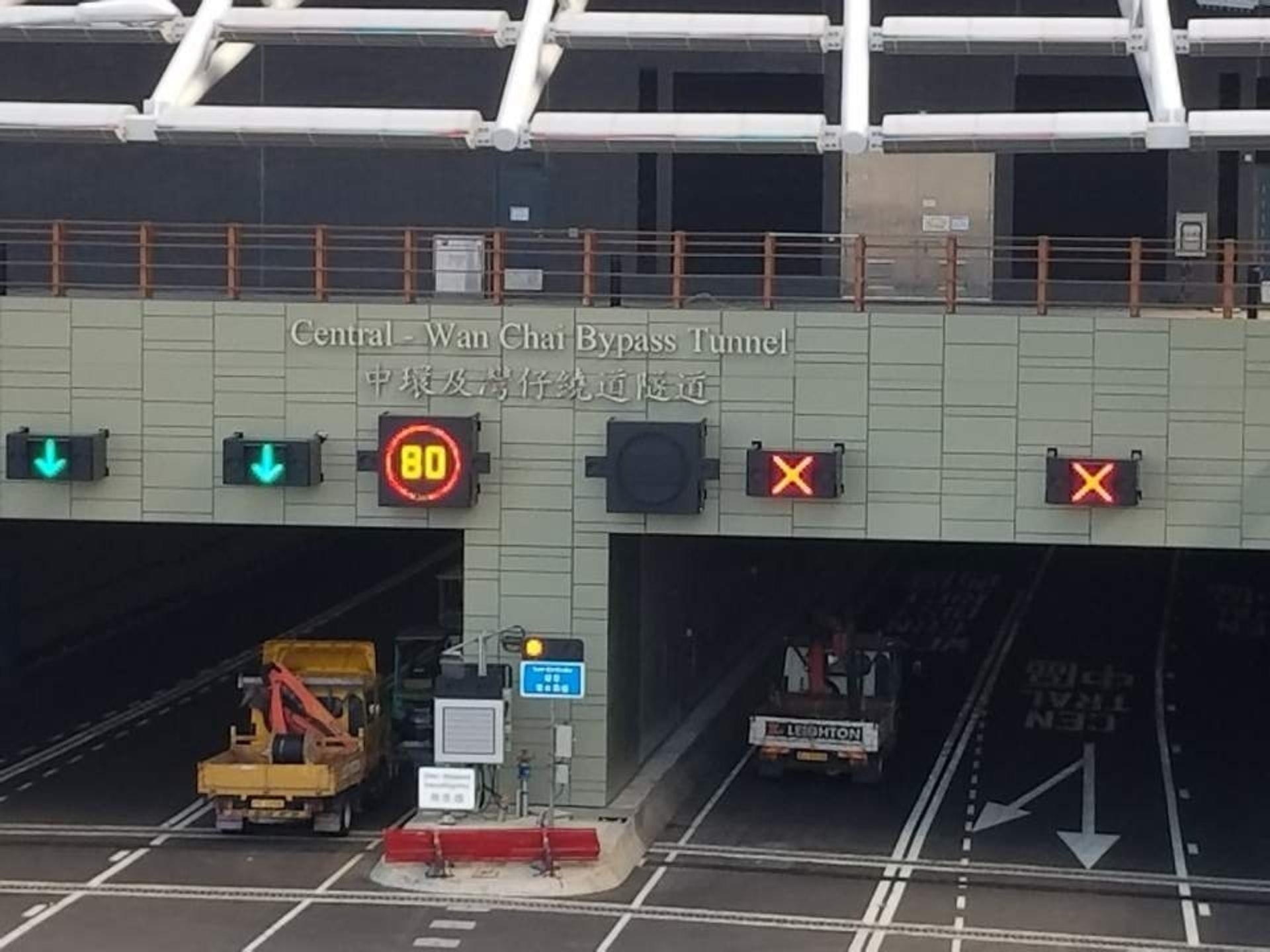 中環及灣仔繞道和東區走廊連接路將於明年1月20日通車。(資料圖片) 中環及灣仔繞道和東區走廊連接路將於明年1月20日通車。(資料圖片)