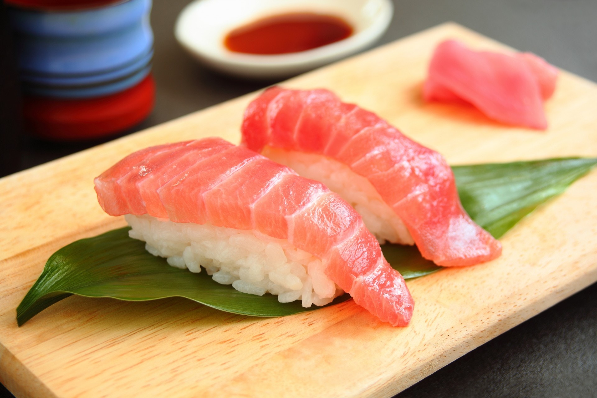 金槍魚/吞拿魚（maguro／tuna）含水銀不低。（GettyImages）