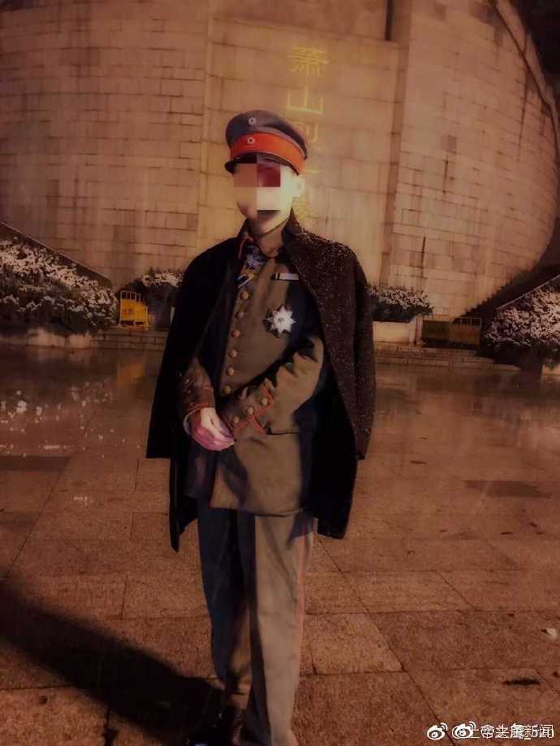 同輯照片顯示拍攝地點位於杭州蕭山烈士陵園。(網上圖片) 同輯照片顯示拍攝地點位於杭州蕭山烈士陵園。(網上圖片)