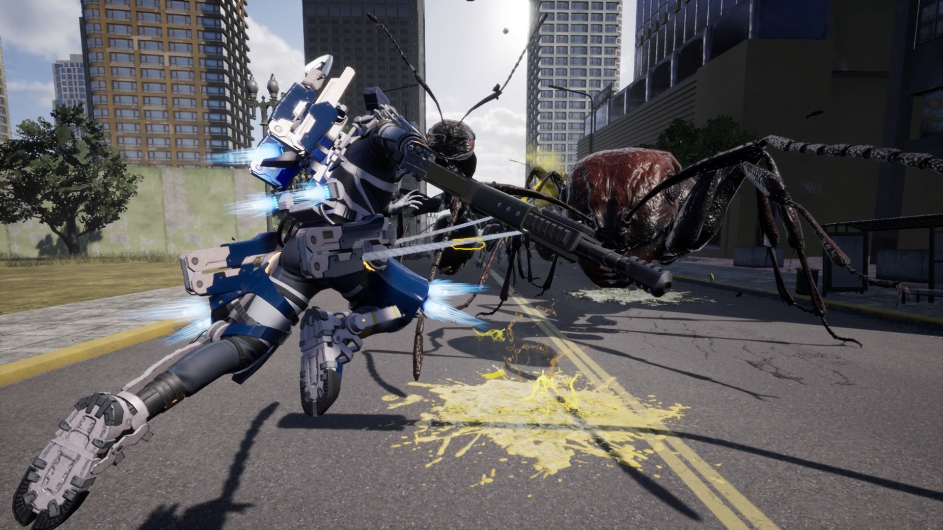 EARTH DEFENSE FORCE: IRON RAIN PS4 EDF新兵公開勁似進擊的巨人