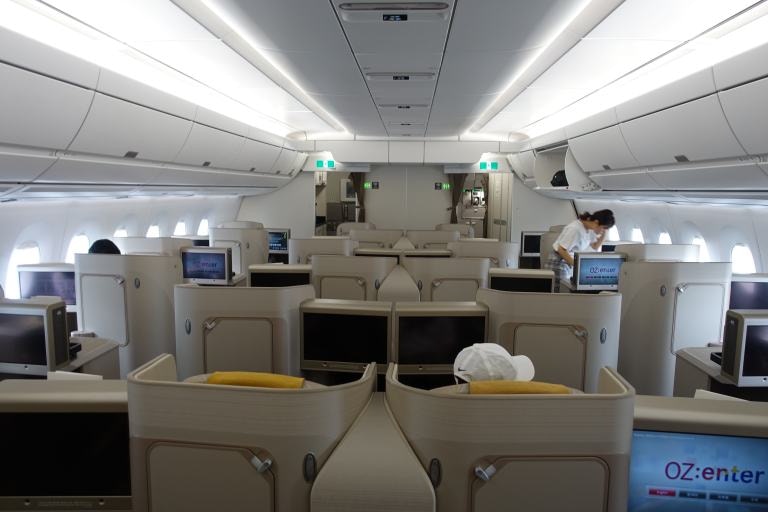 飛行體驗 韓亞航空商務艙 再體驗 終於不是 伏的 飛機餐 香港01 旅遊