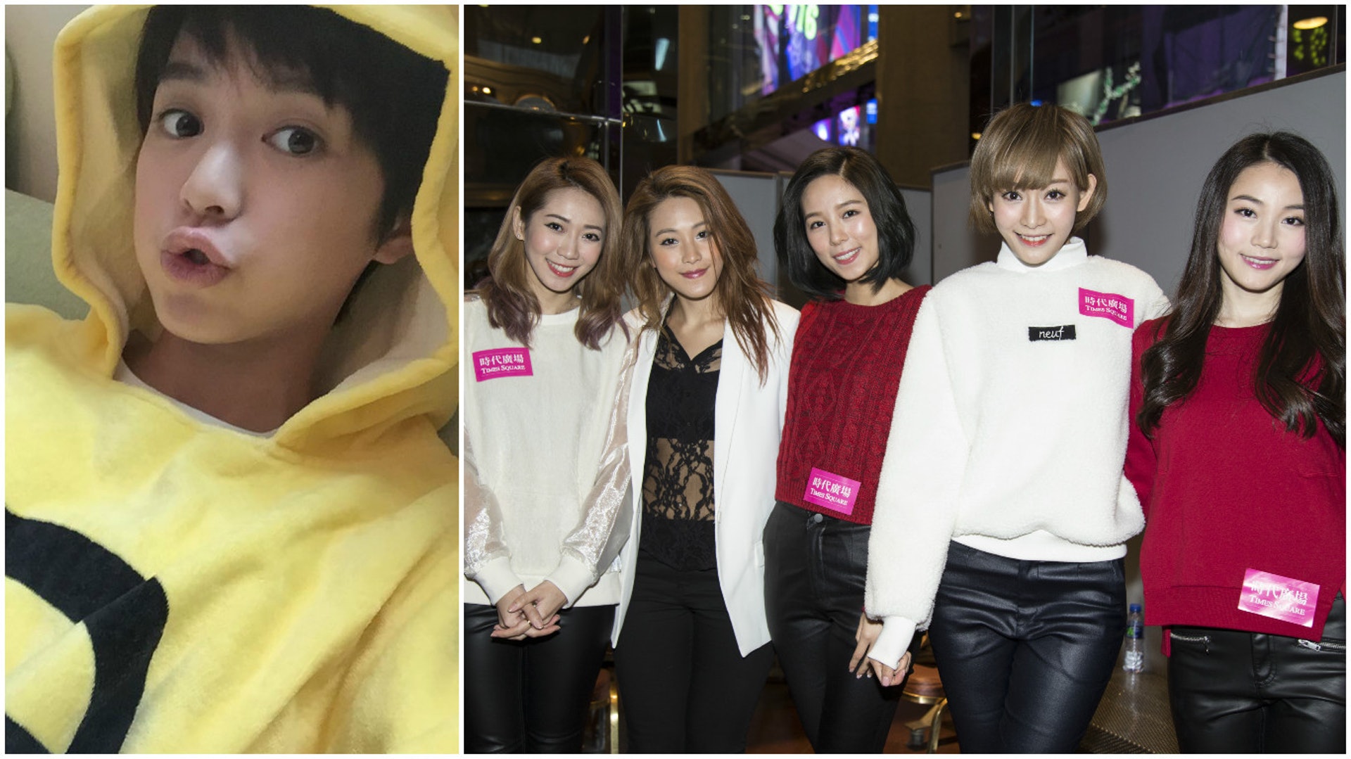 據稱蘇麗珊及組合Super Girls都是《全職MAMI放大假》的保姆人選。(左:Instagram圖片;右:資料圖片) 據稱蘇麗珊及組合Super Girls都是《全職MAMI放大假》的保姆人選。(左:Instagram圖片;右:資料圖片)