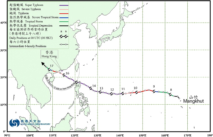 超強颱風山竹 天文台最完整記錄18個表盡顯 魔風 威力 香港01 社會新聞