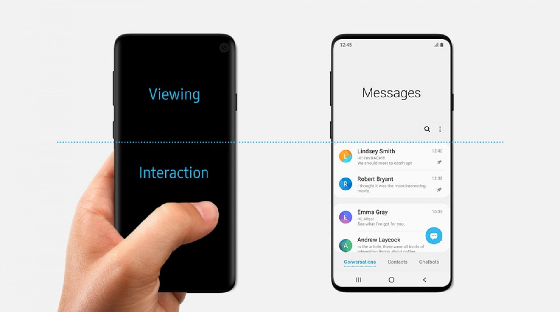 Samsung 官方居然不小心流出 Galaxy S10 的外型照。被網民發現後,Samsung 立即將相片換掉,相當可笑。 Samsung 官方居然不小心流出 Galaxy S10 的外型照。被網民發現後,Samsung 立即將相片換掉,相當可笑。