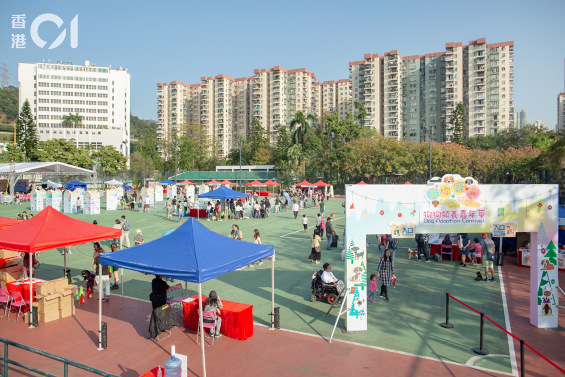嘉年華每次在不同的地區舉辦,希望讓更多市民有機會參與。(鄧倩螢攝) 嘉年華每次在不同的地區舉辦,希望讓更多市民有機會參與。(鄧倩螢攝)