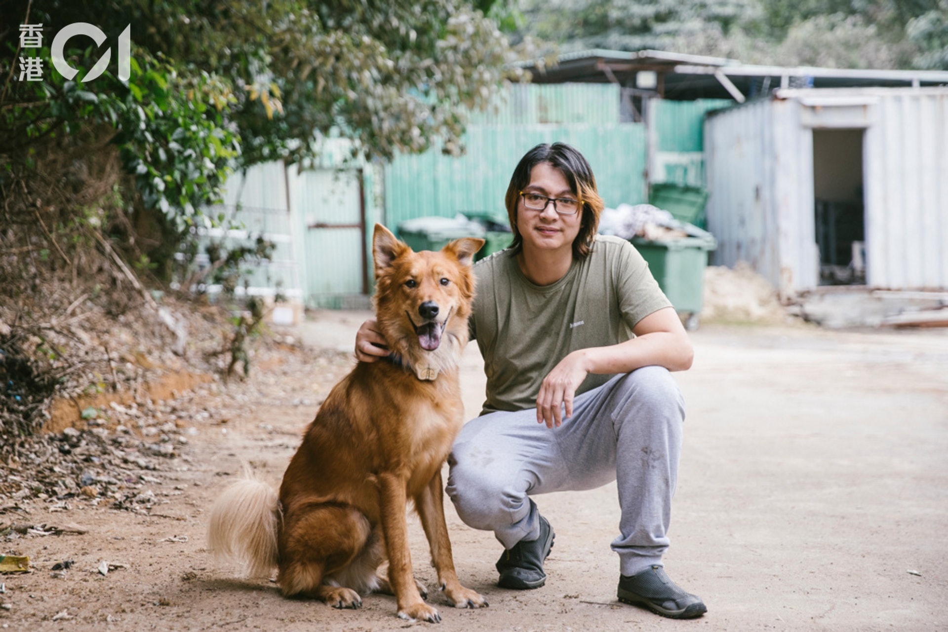 林進文,民間組織香港動物福利法(民間草擬)的代表之一。(鄭子峰攝) 林進文,民間組織香港動物福利法(民間草擬)的代表之一。(鄭子峰攝)