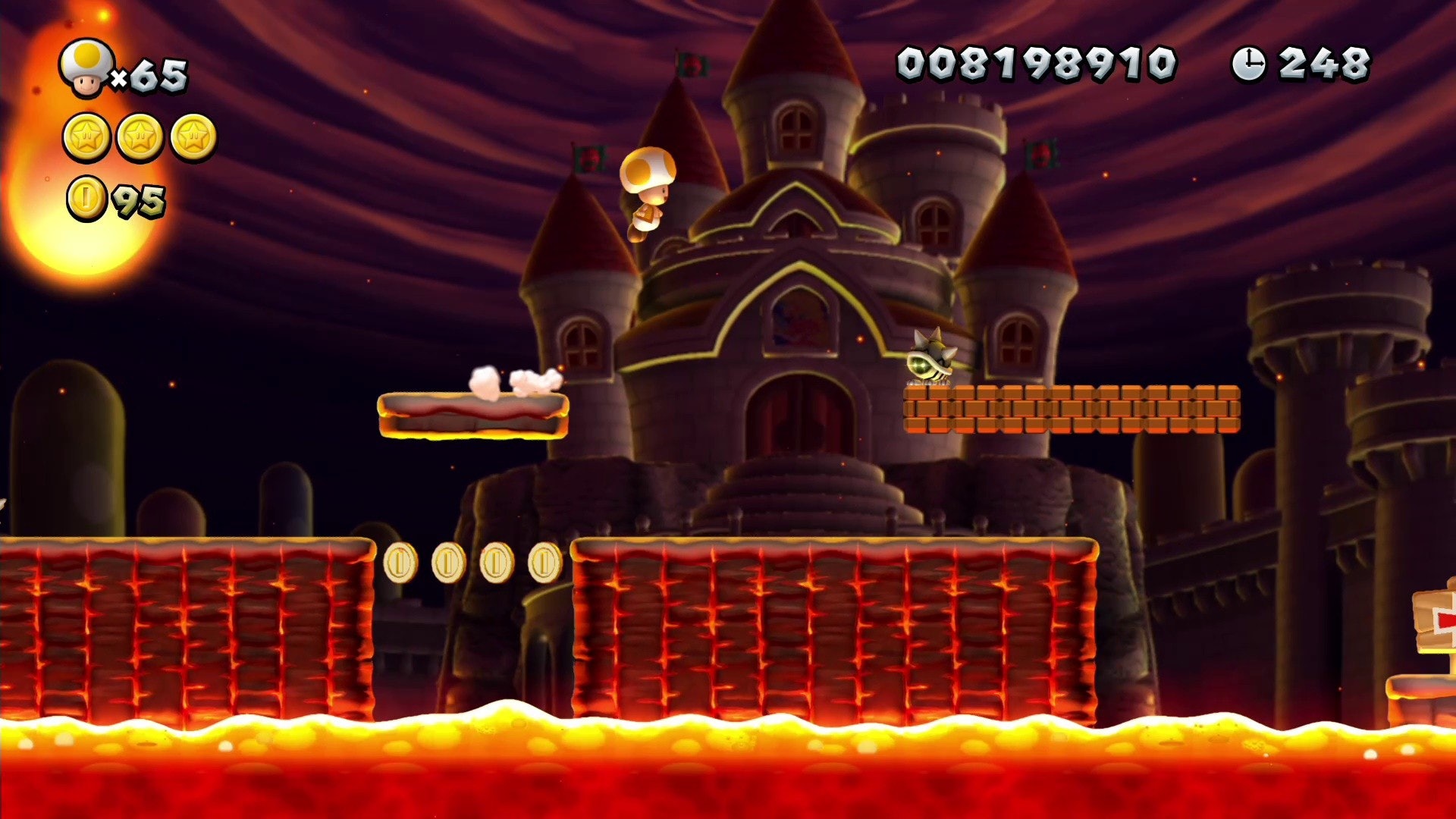 Super Mario Bros U Deluxe攻略 World8 碧姬公主城堡隱藏關卡 香港01 遊戲動漫 Super Mario Bros U Deluxe攻略 World8 碧姬公主城堡隱藏關卡 香港01 遊戲動漫