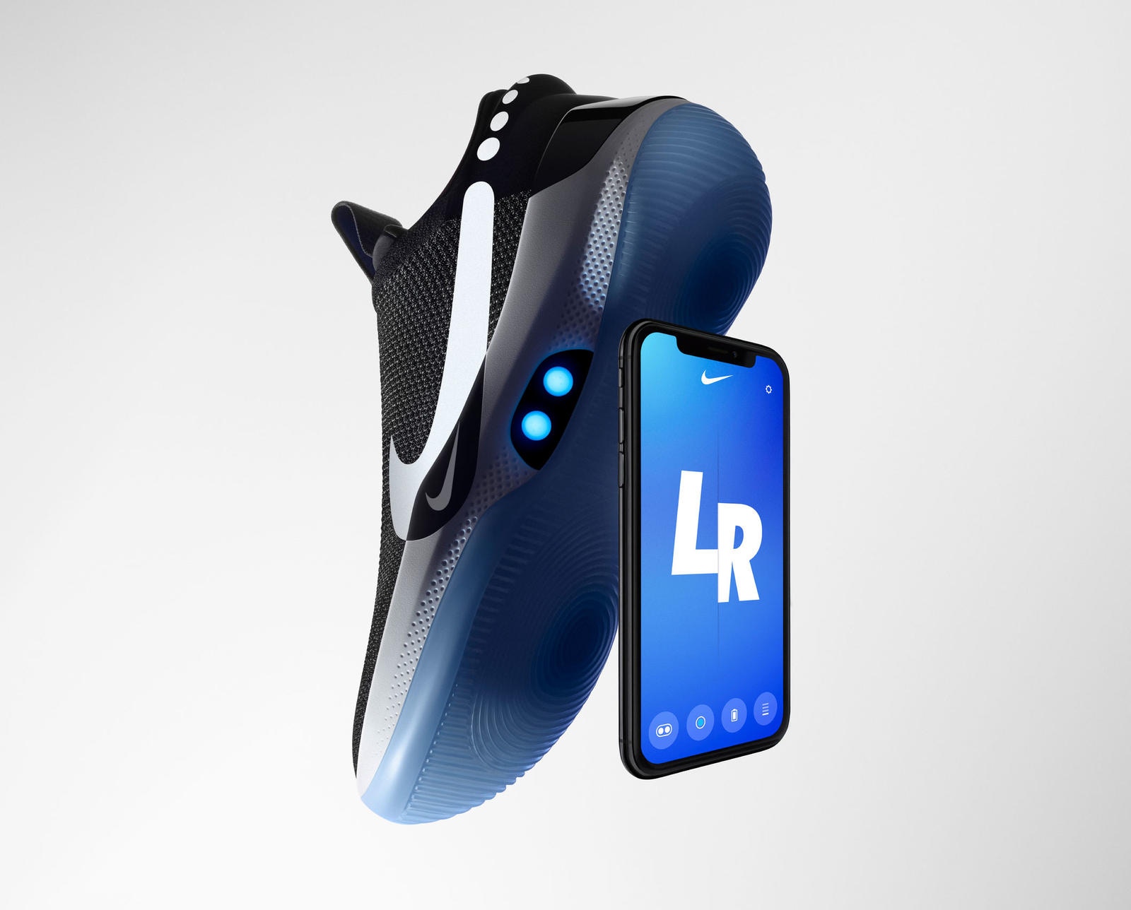 nike adapt bb all black