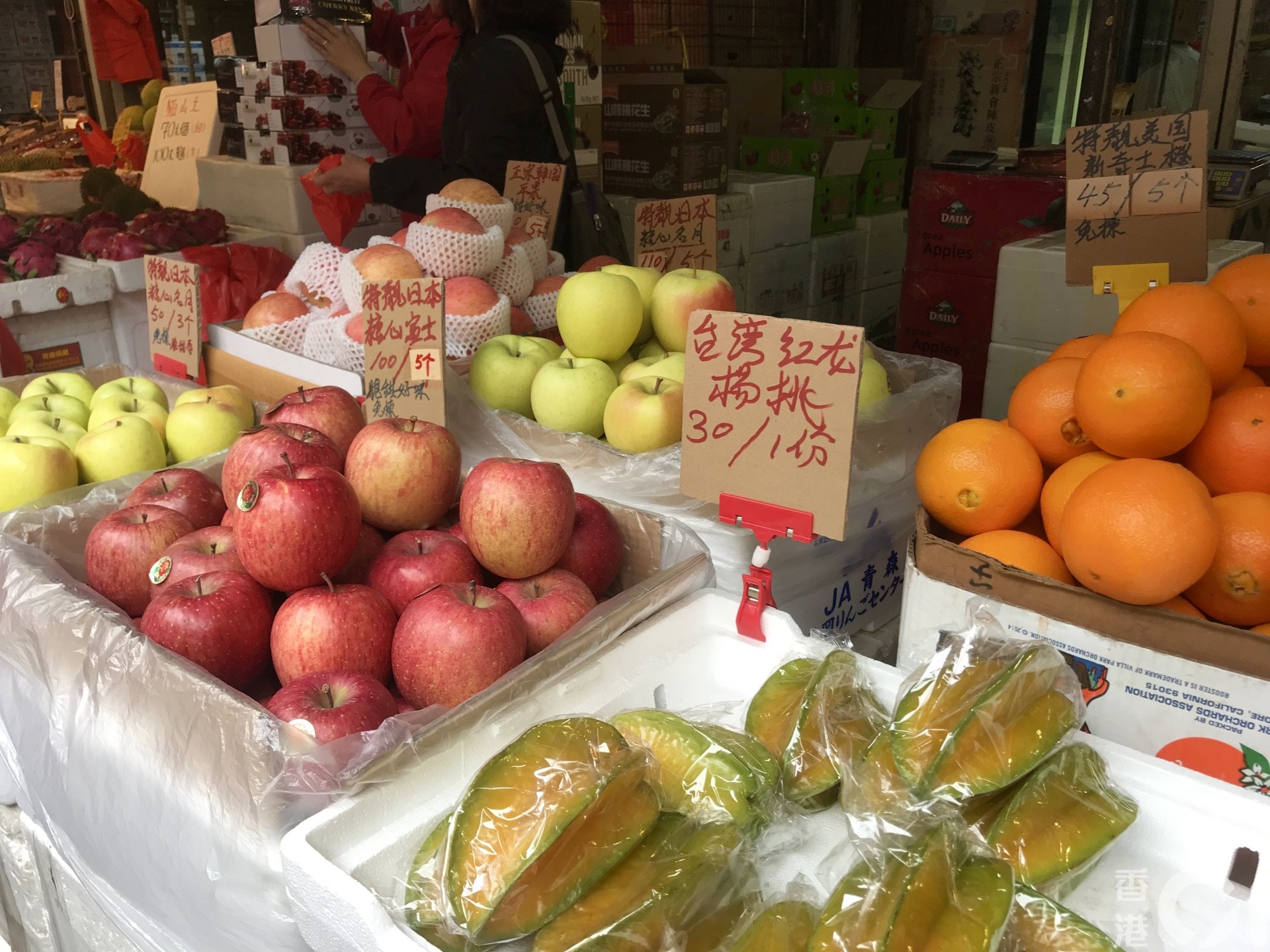 油麻地果欄一帶近日出現多宗確診個案。（資料圖片）
