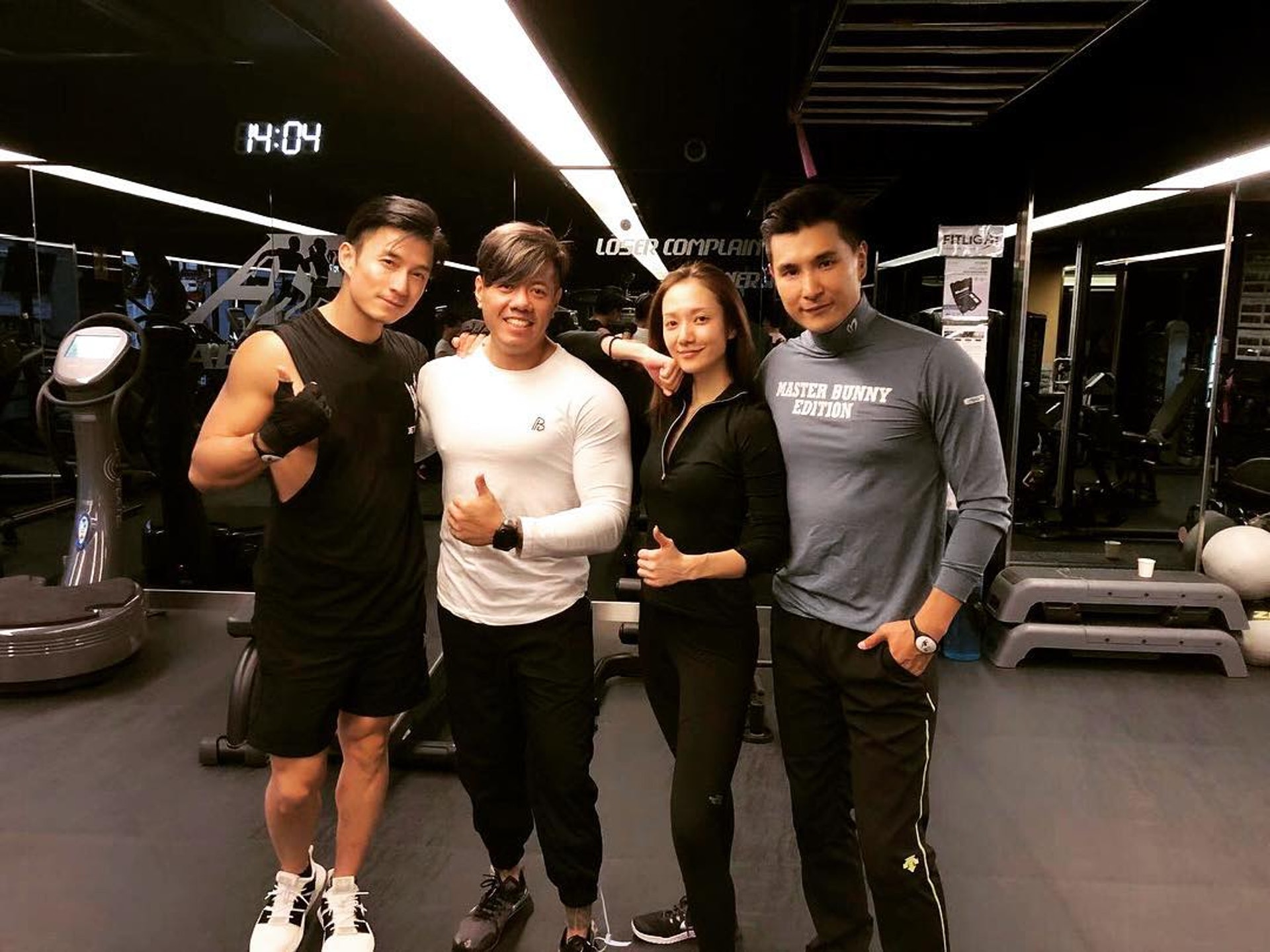 為咗拍攝,劇中唔少演員都要落力操肌,相信有好多打鬥場面。(Instagram圖片) 為咗拍攝,劇中唔少演員都要落力操肌,相信有好多打鬥場面。(Instagram圖片)