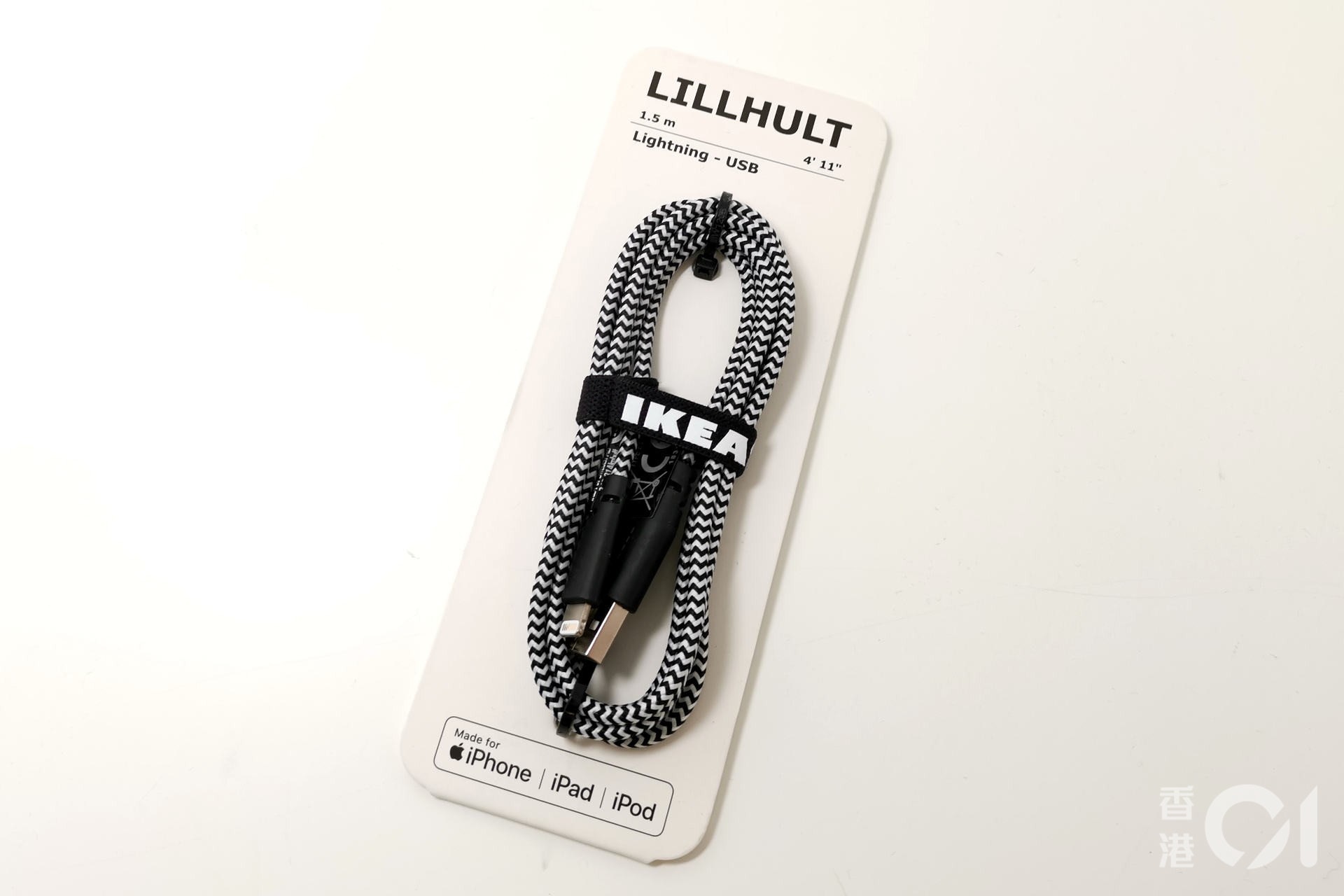 Ikea 平玩mfi 認證iphone Lightning 線