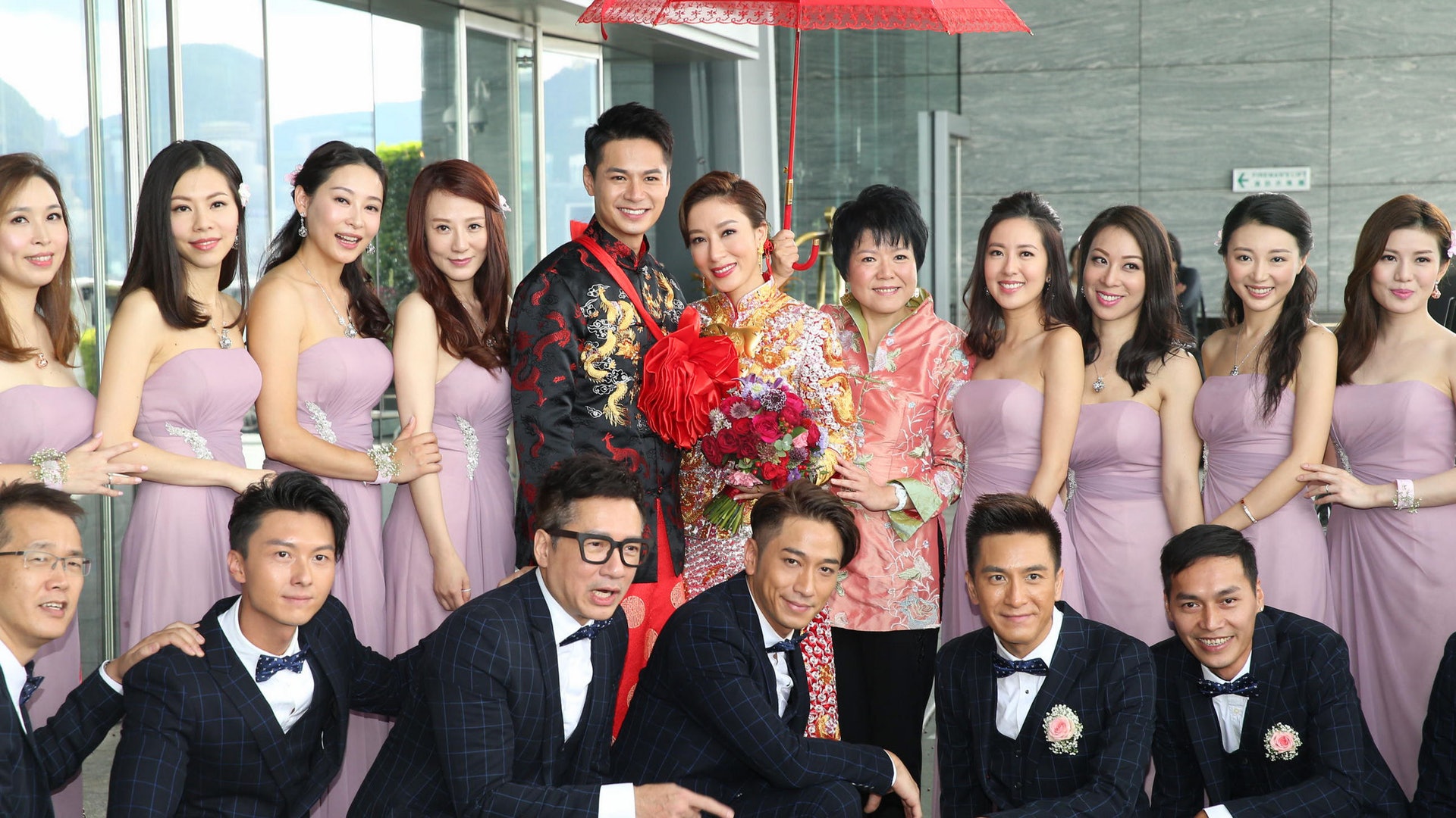 羅仲謙兄弟團強勁楊怡9姊妹送嫁 香港01 即時娛樂