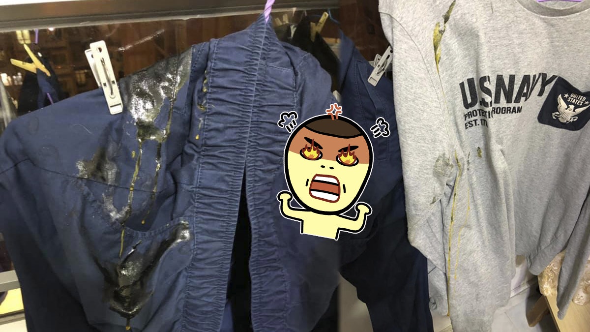 柴灣屋邨晾衫遇天降蛋漿 黑仔住戶批無品鄰居︰變態! 柴灣屋邨晾衫遇天降蛋漿 黑仔住戶批無品鄰居︰變態!