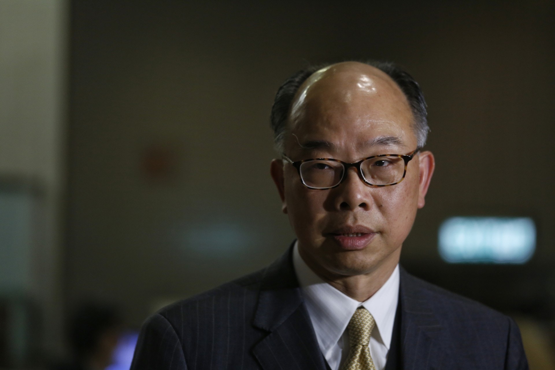 陳帆稱「煥然懿居」受市民歡迎，而日後推出安達臣道的首置盤時，會參考是次經驗決定銷售安排。（張浩維攝）