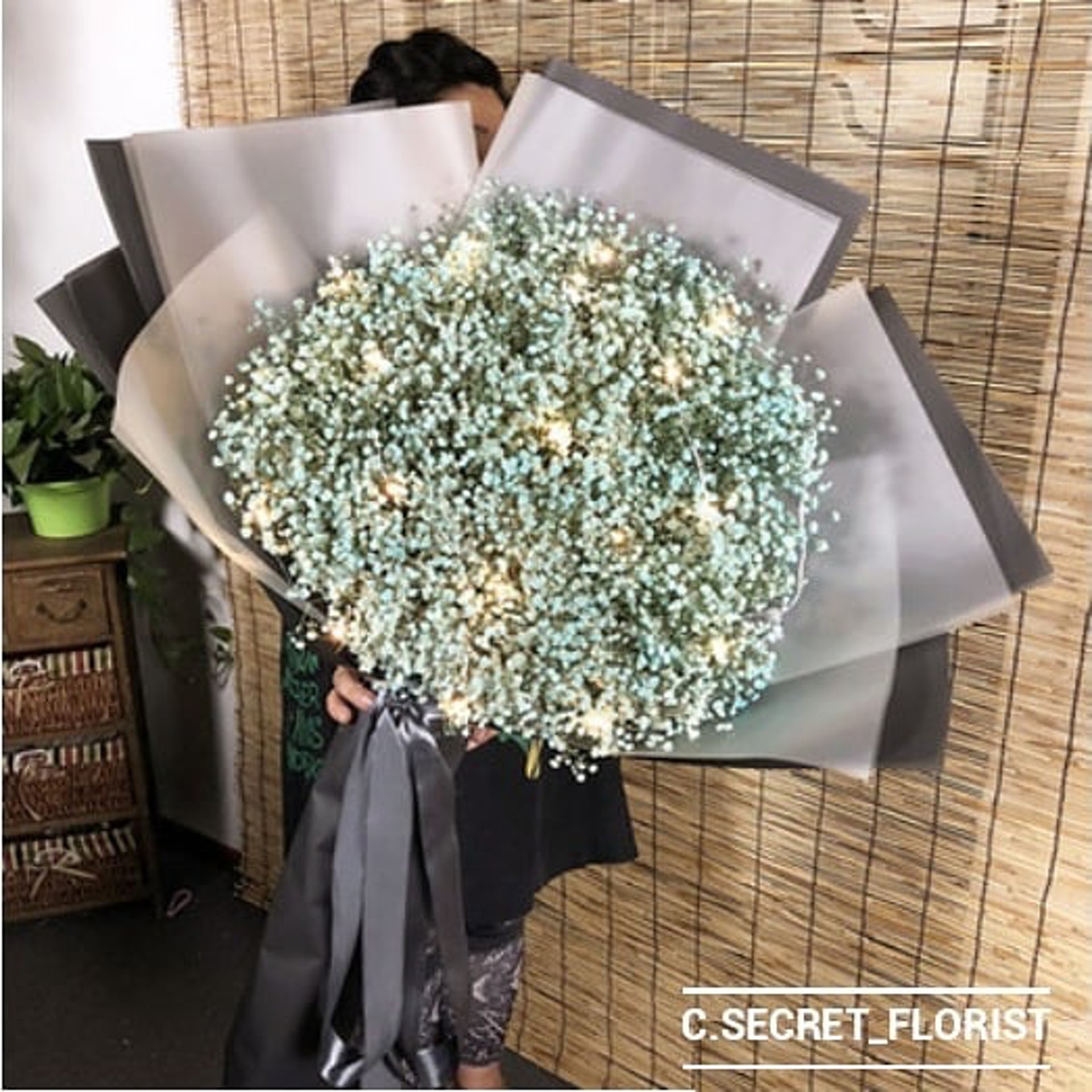 滿天星女王花束$800（Instagram：c.secret_florist）