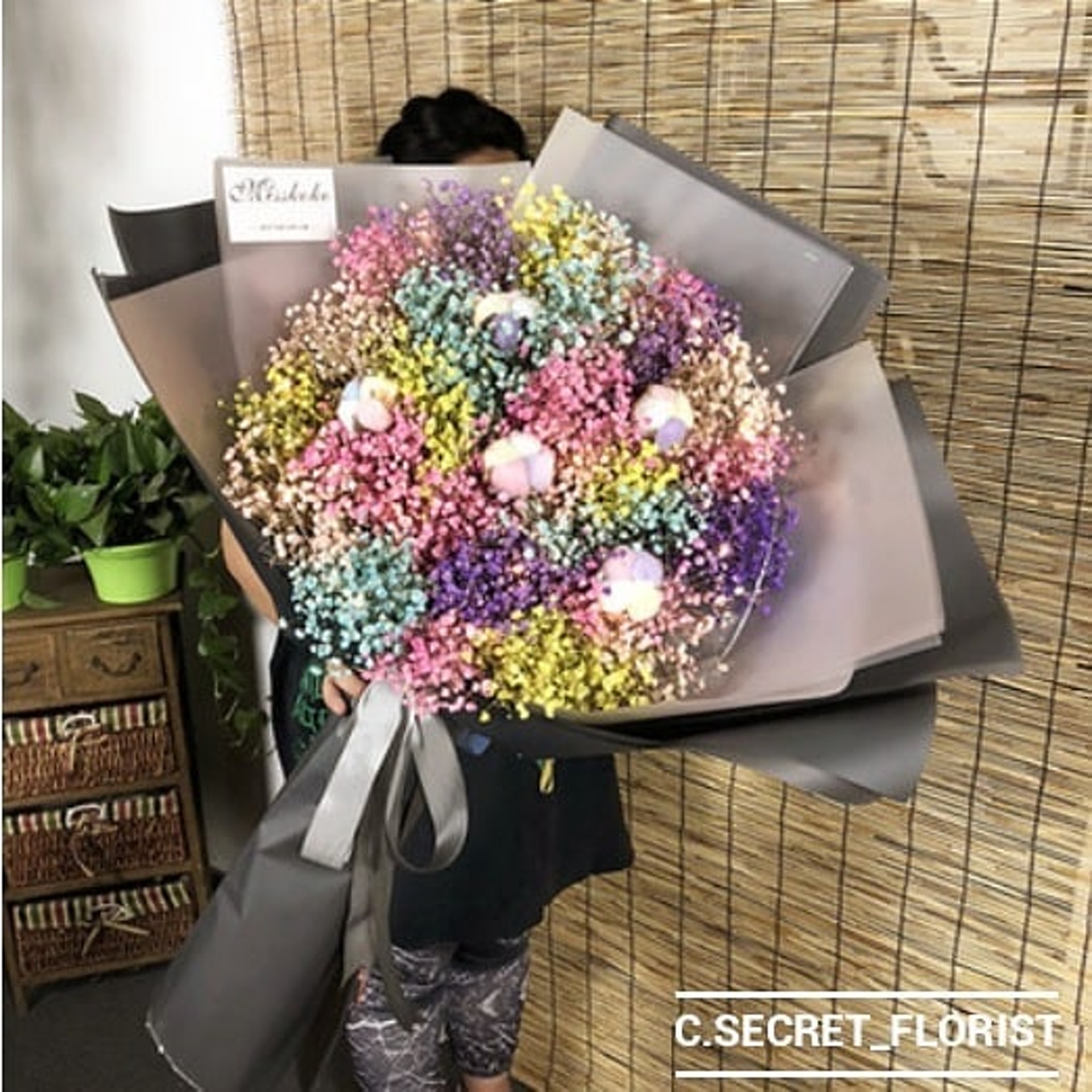 滿天星女王花束$800(Instagram:c.secret_florist) 滿天星女王花束$800(Instagram:c.secret_florist)