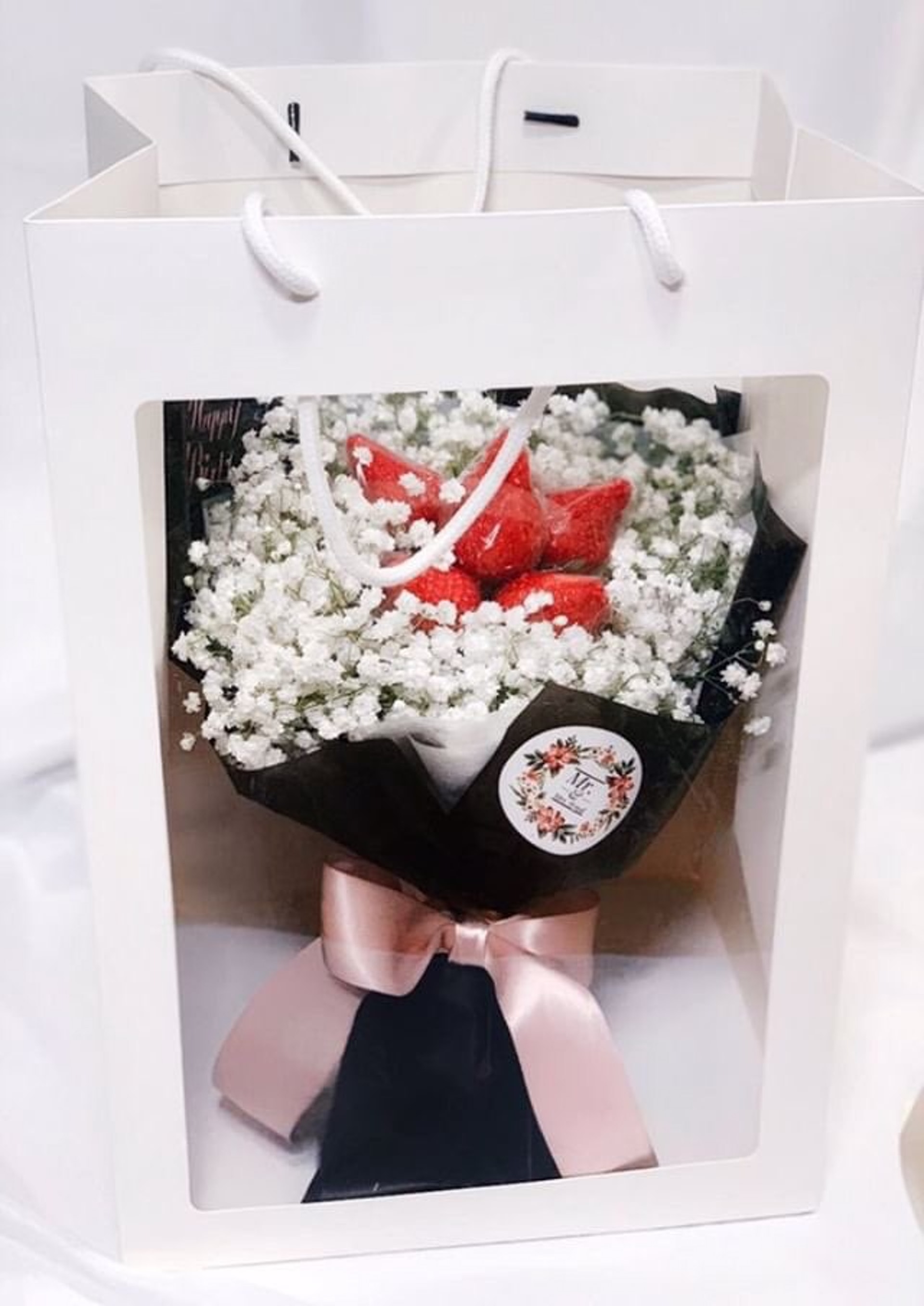 透明手提花袋只需加$15(Instagram:mrmrs_wood) 透明手提花袋只需加$15(Instagram:mrmrs_wood)