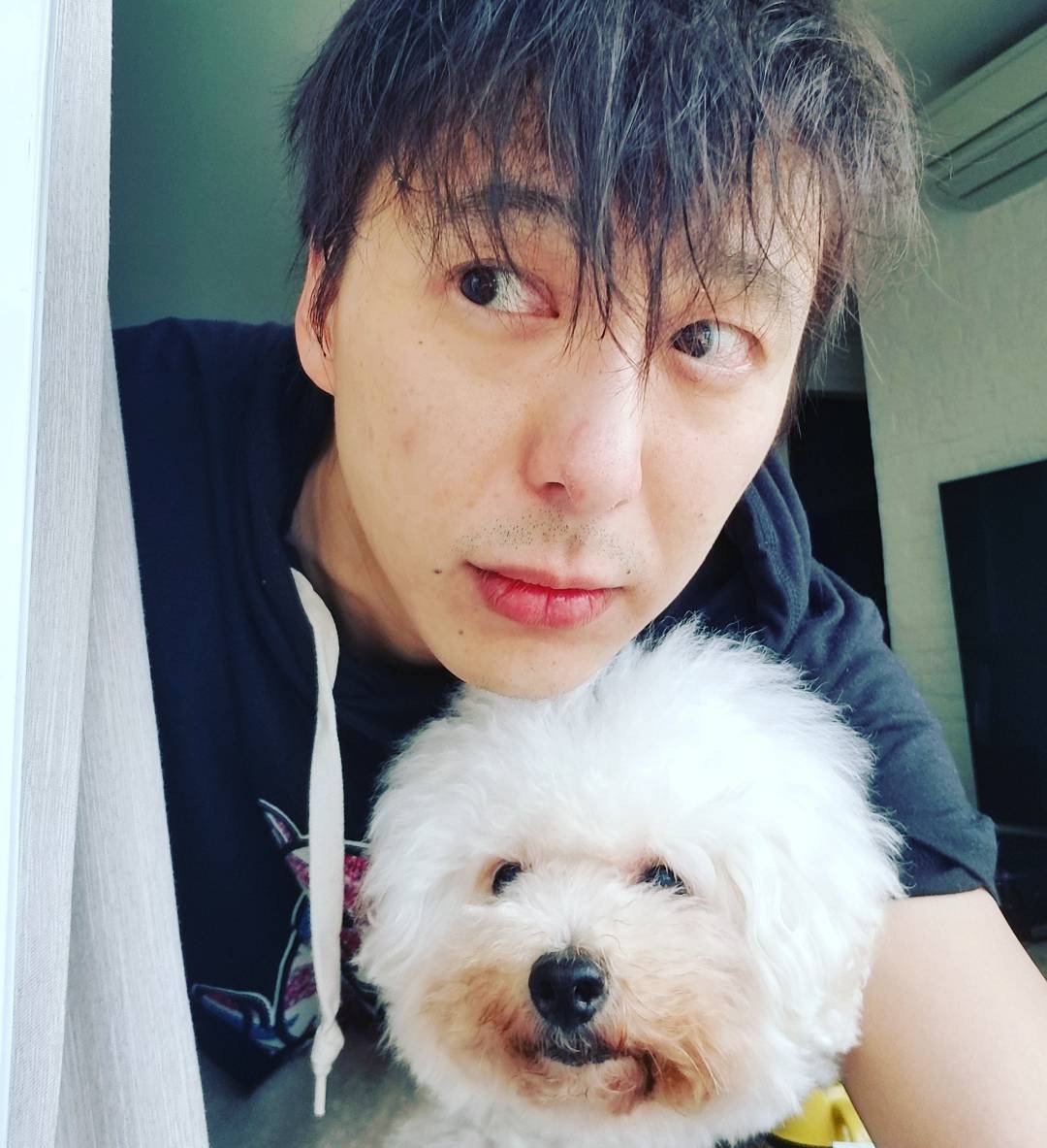 李施嬅表示傳媒所影到的照片是上年的事。(李文偉攝) 李施嬅表示傳媒所影到的照片是上年的事。(李文偉攝)