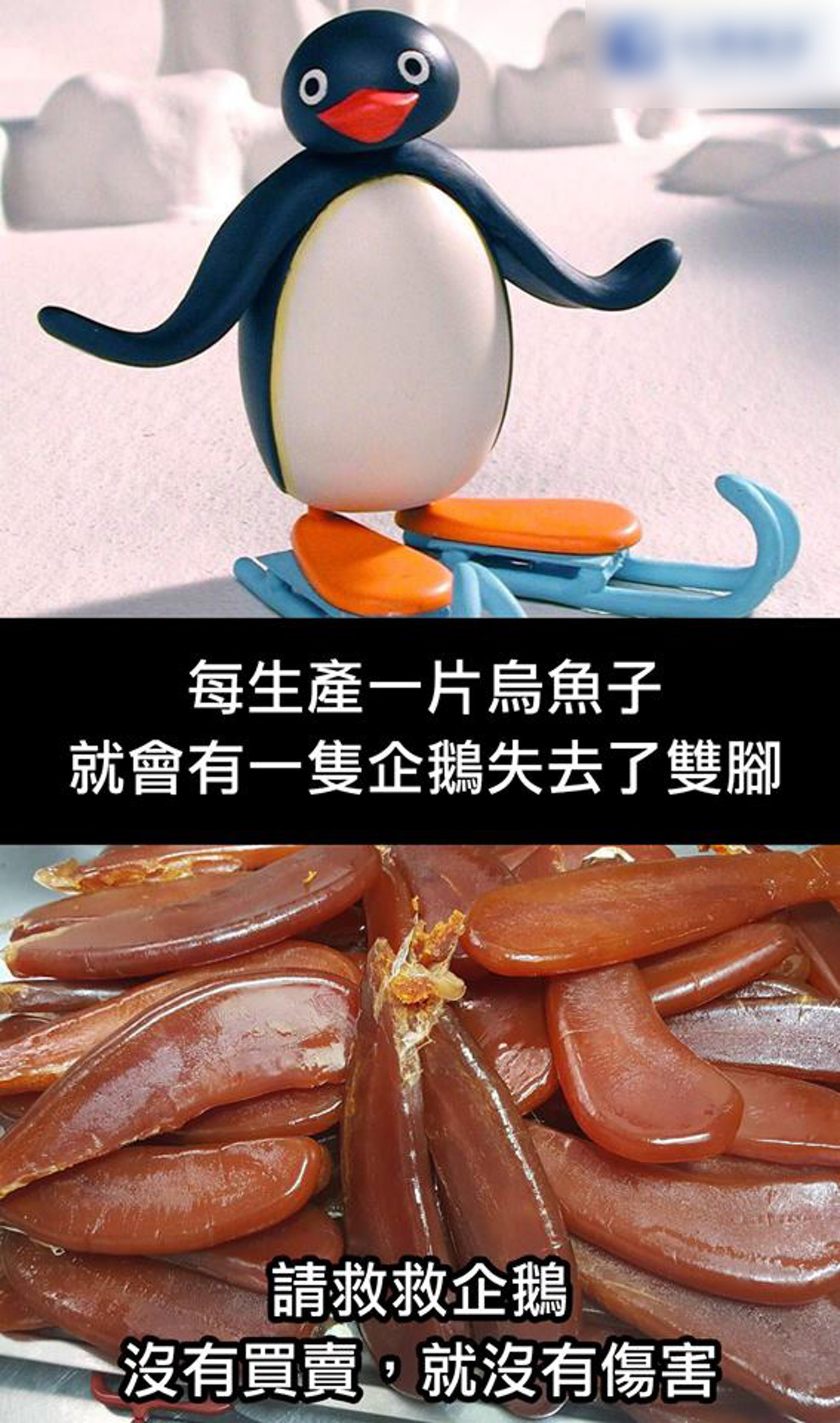 Fb專頁惡搞烏魚子是 企鵝腳 網民竟信以為真台店家無奈澄清 香港01 熱爆話題