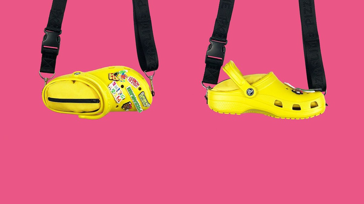 【用鞋裝利是】Crocs經典涼鞋變「涼袋」 醜的美設計無限延伸 【用鞋裝利是】Crocs經典涼鞋變「涼袋」 醜的美設計無限延伸