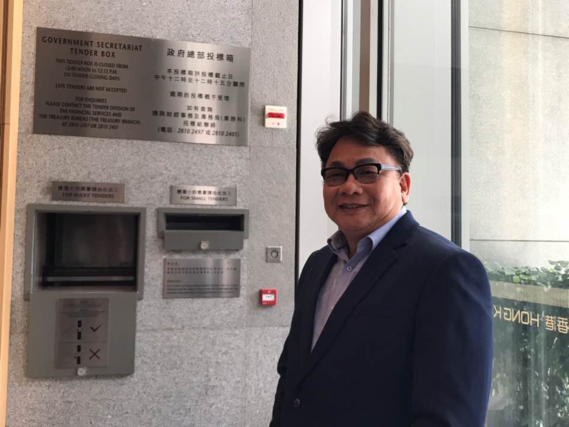 麗新發展高級副總裁潘銳民。(林樂謙攝) 麗新發展高級副總裁潘銳民。(林樂謙攝)