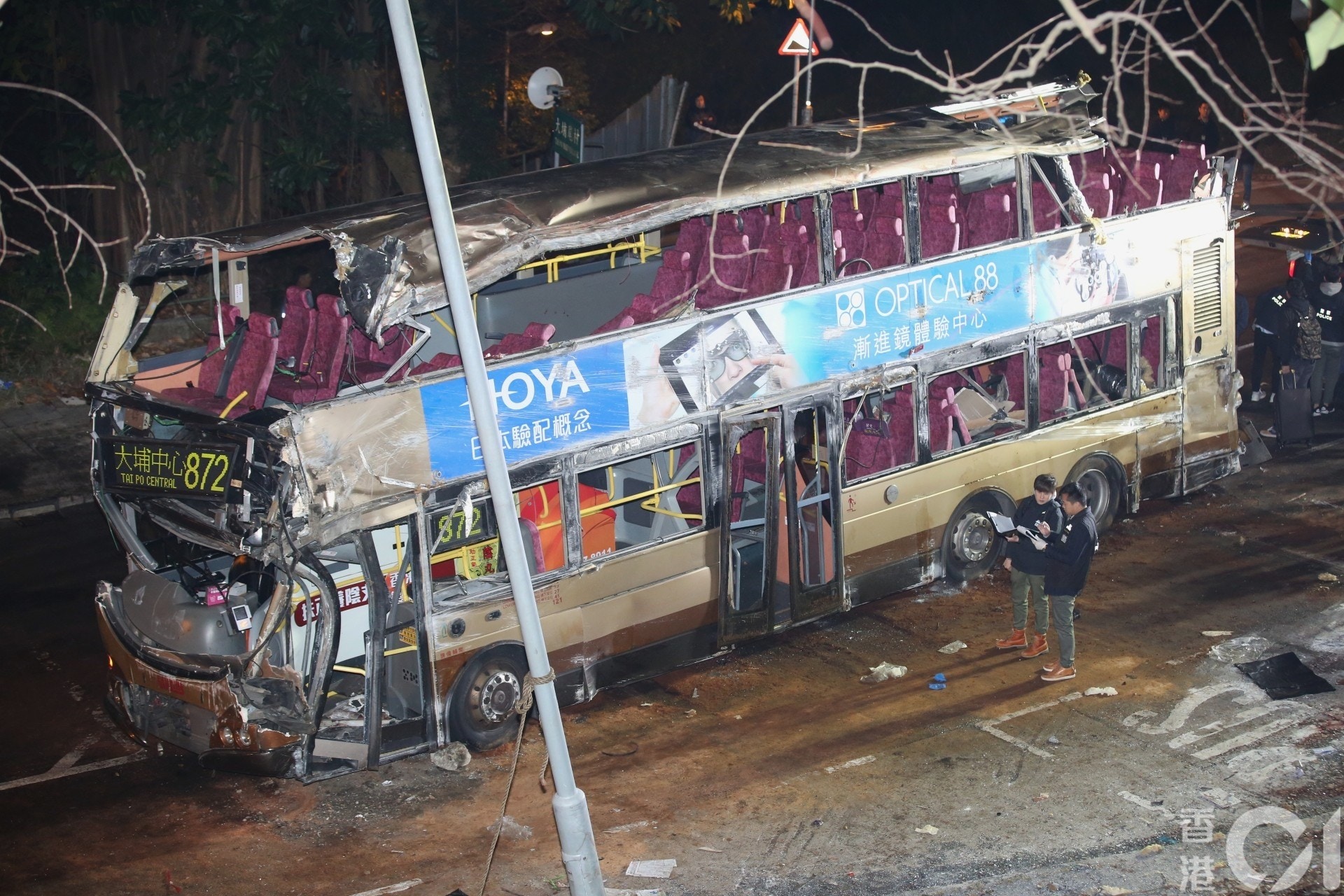 大埔九巴車禍一周年】872線單層巴僅五乘客車長﹕都有啲緊張