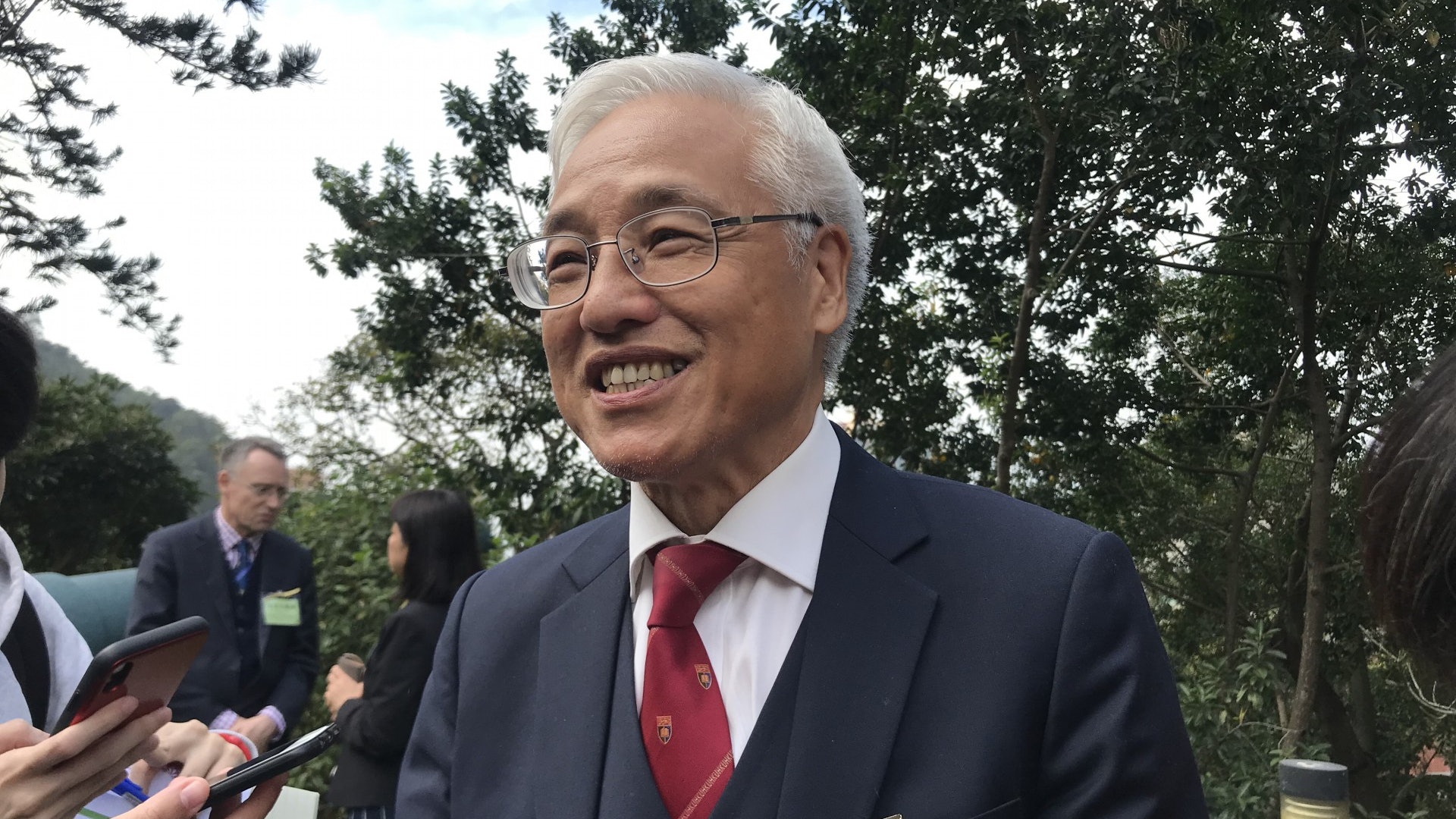 譚廣亨否認與校長張翔不和 留港大多久?「睇港大要我幾耐」 譚廣亨否認與校長張翔不和 留港大多久?「睇港大要我幾耐」