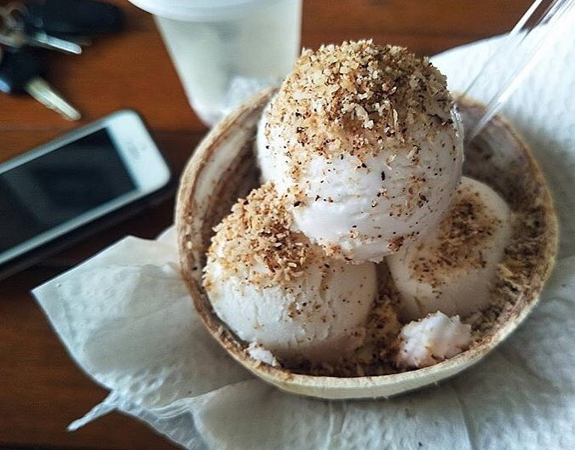 喜歡椰子雪糕的人去到馬來西亞可不能錯過這家椰子冰品專賣店「Sangkaya」。(Facebook@Sangkaya) 喜歡椰子雪糕的人去到馬來西亞可不能錯過這家椰子冰品專賣店「Sangkaya」。(Facebook@Sangkaya)